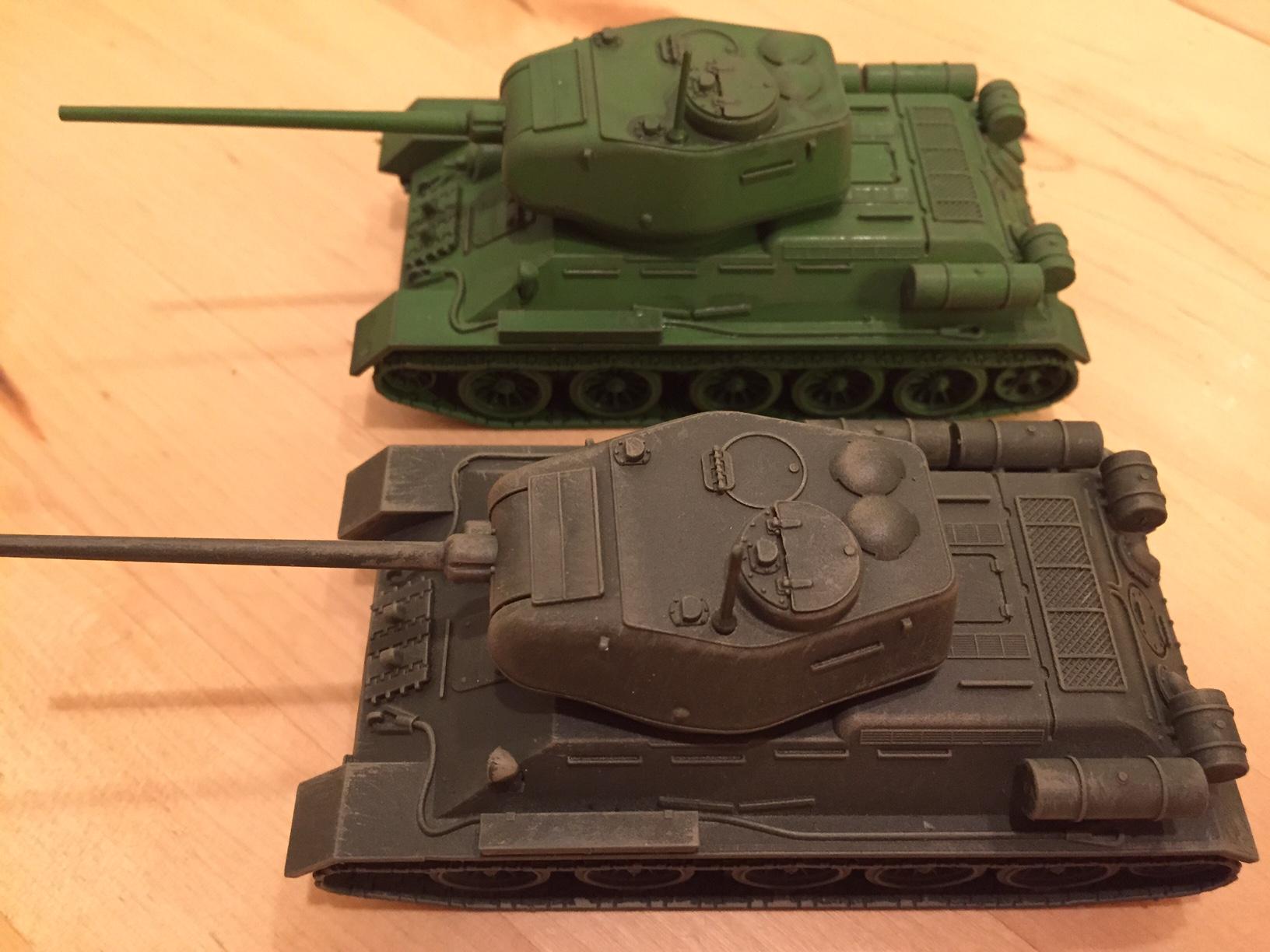 T-34/85s