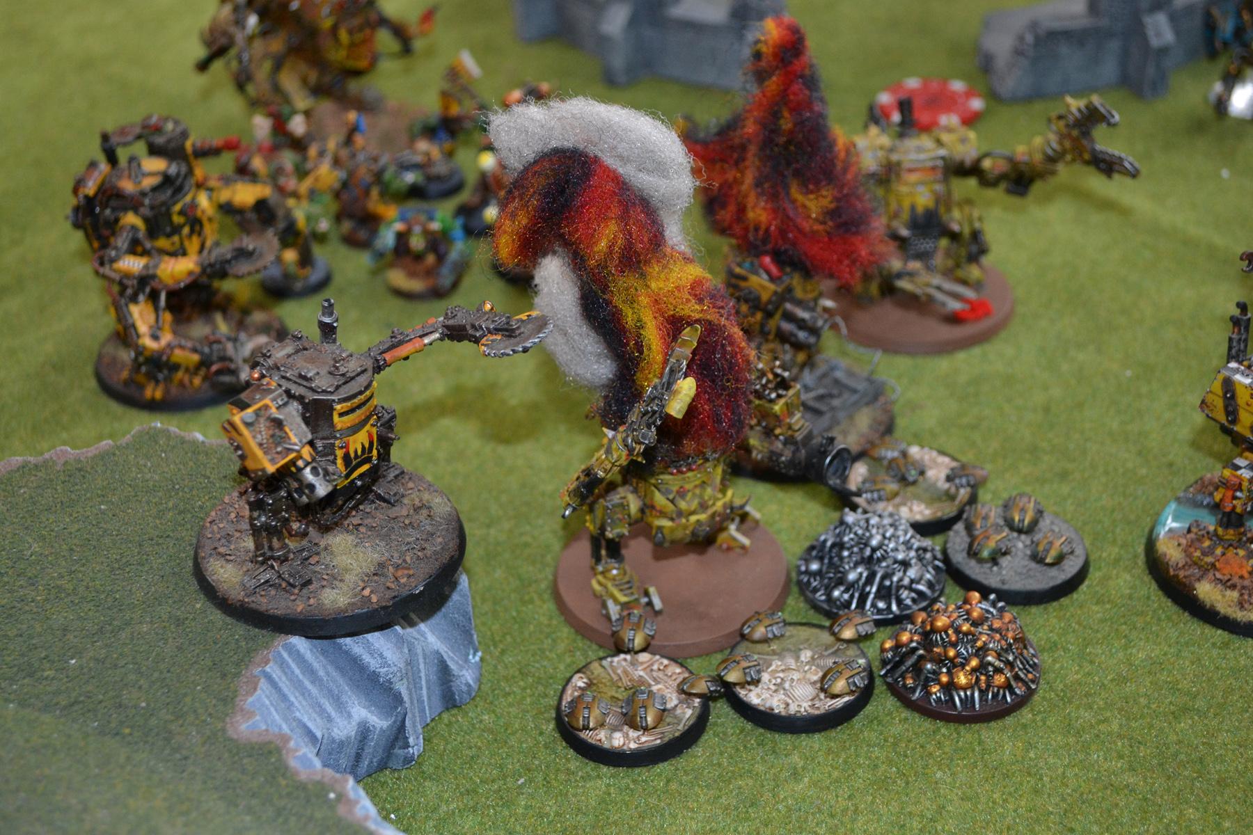 Battle Report, Necrons, Orks, Warhammer 40,000