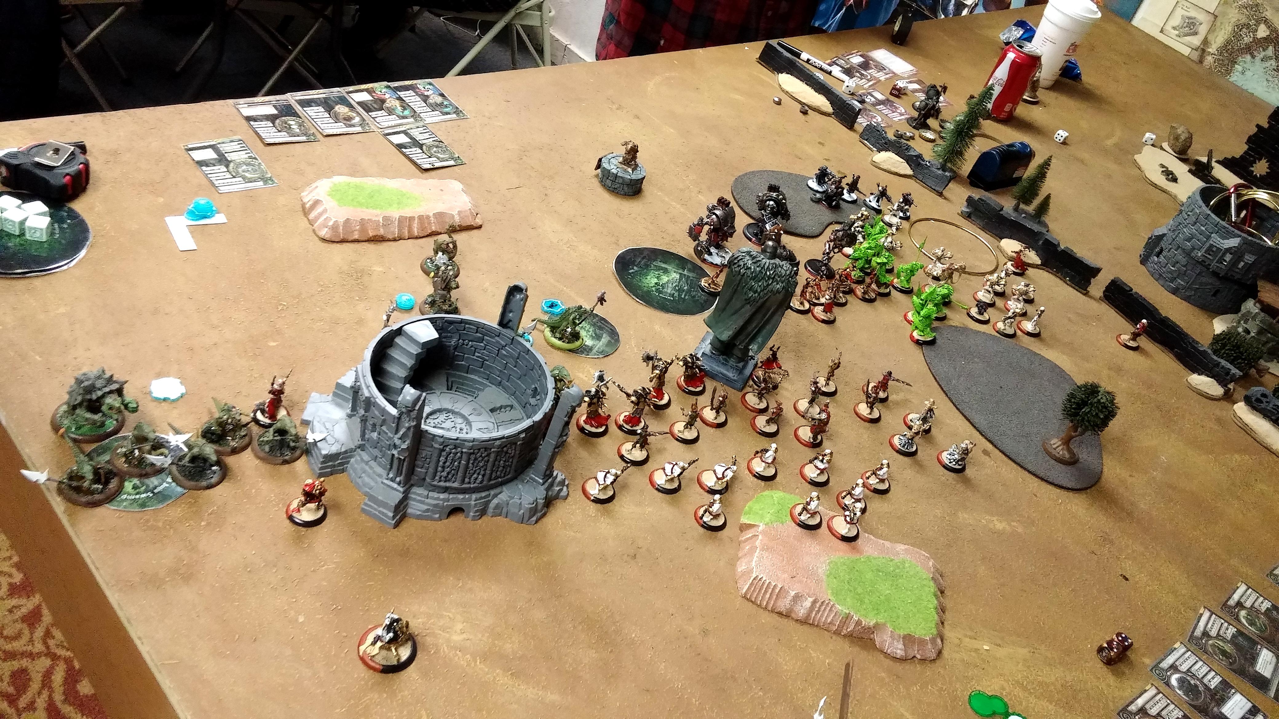 Battle Report, Hordes, Privateer Press, Warmachine