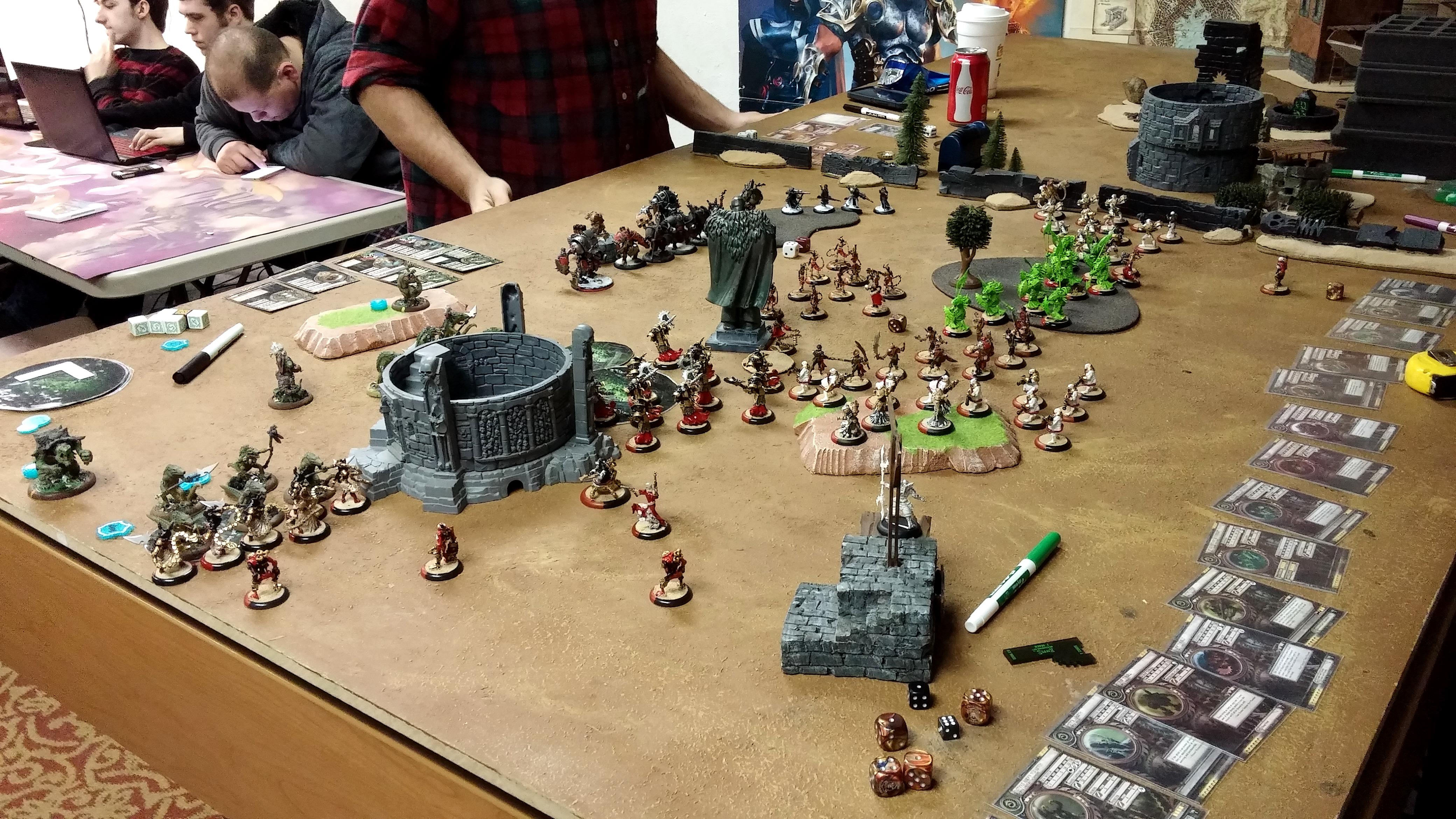 Battle Report, Hordes, Privateer Press, Warmachine