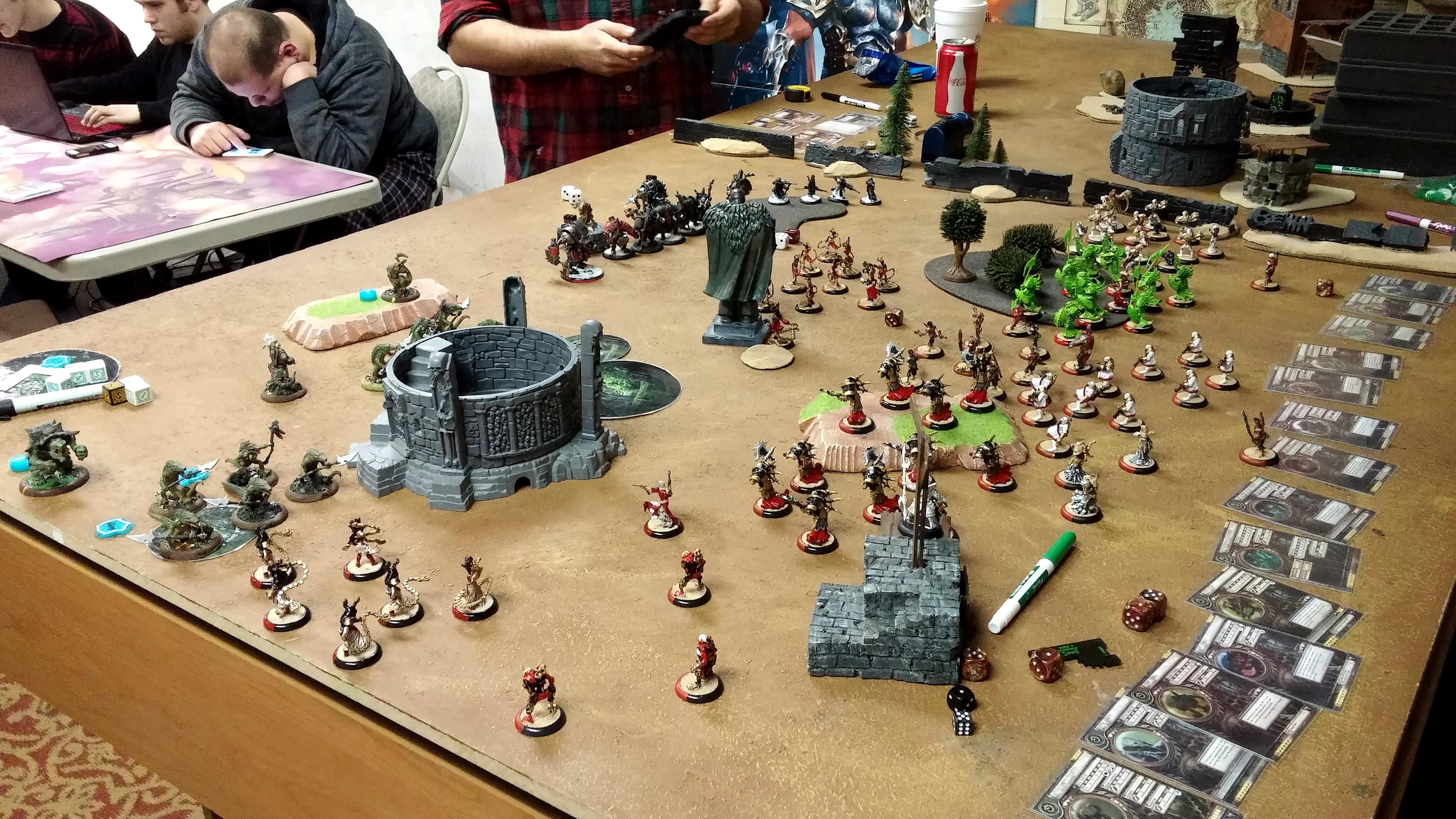 Battle Report, Hordes, Privateer Press, Warmachine