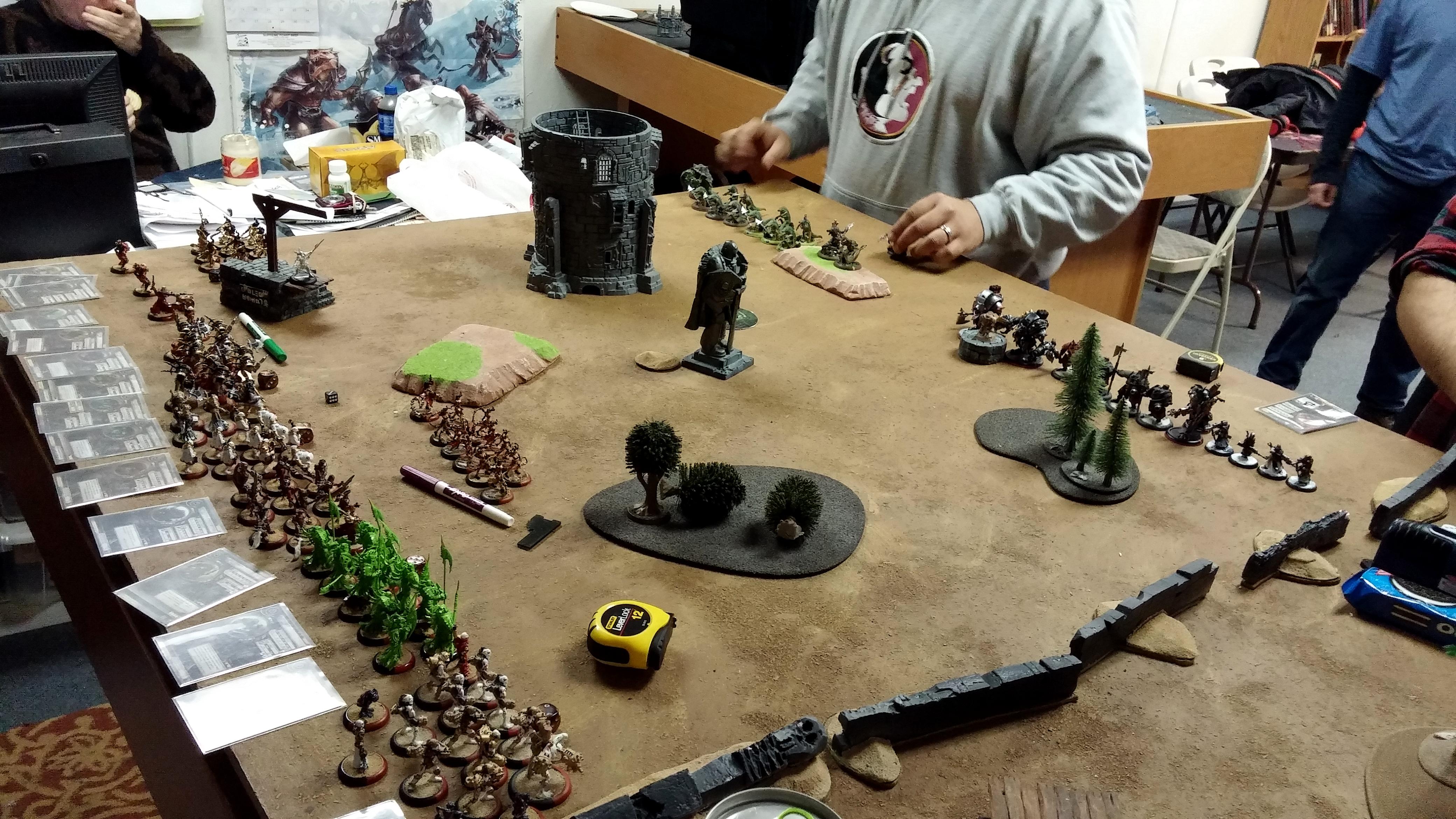 Battle Report, Hordes, Privateer Press, Warmachine