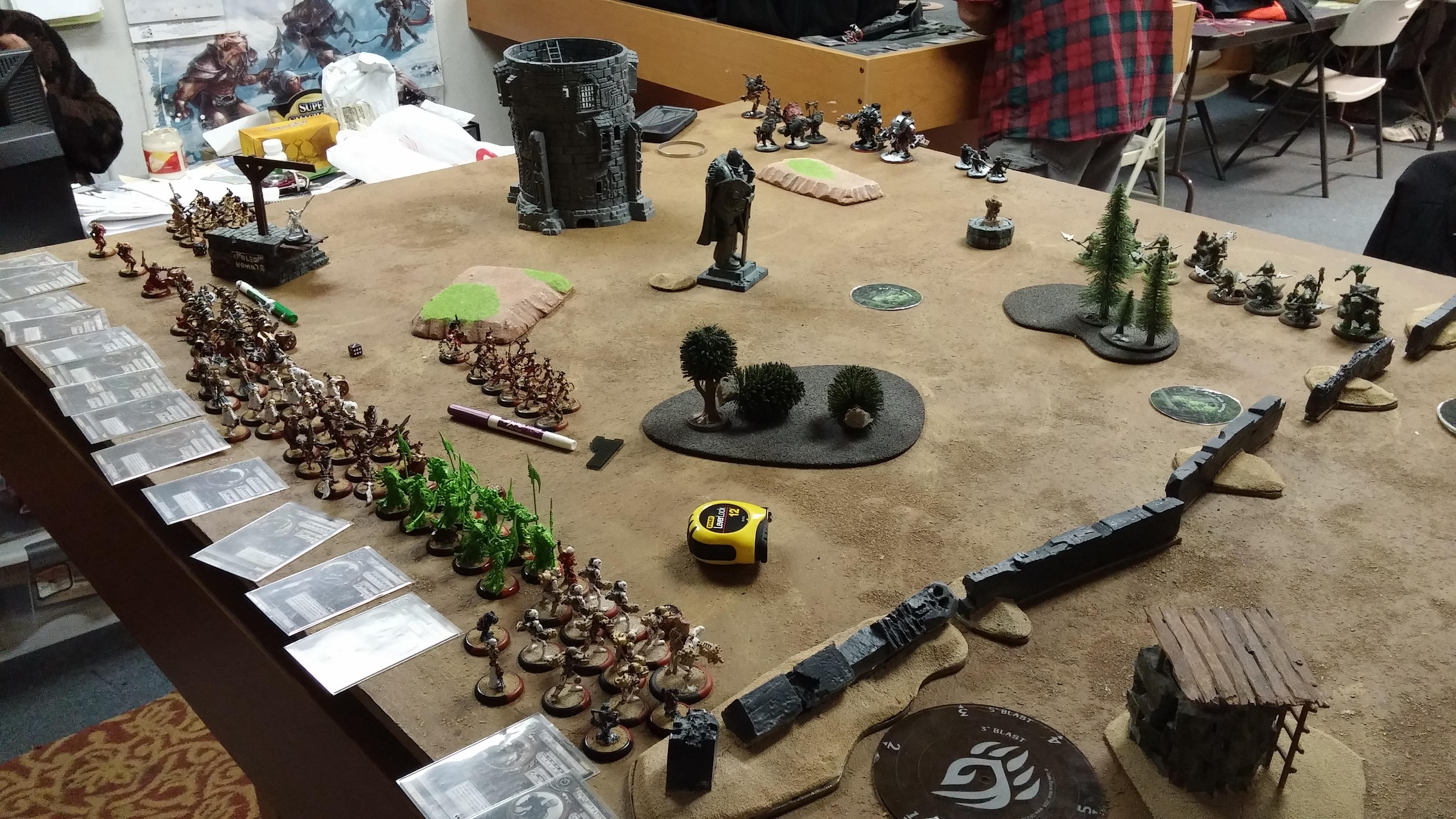 Battle Report, Hordes, Privateer Press, Warmachine