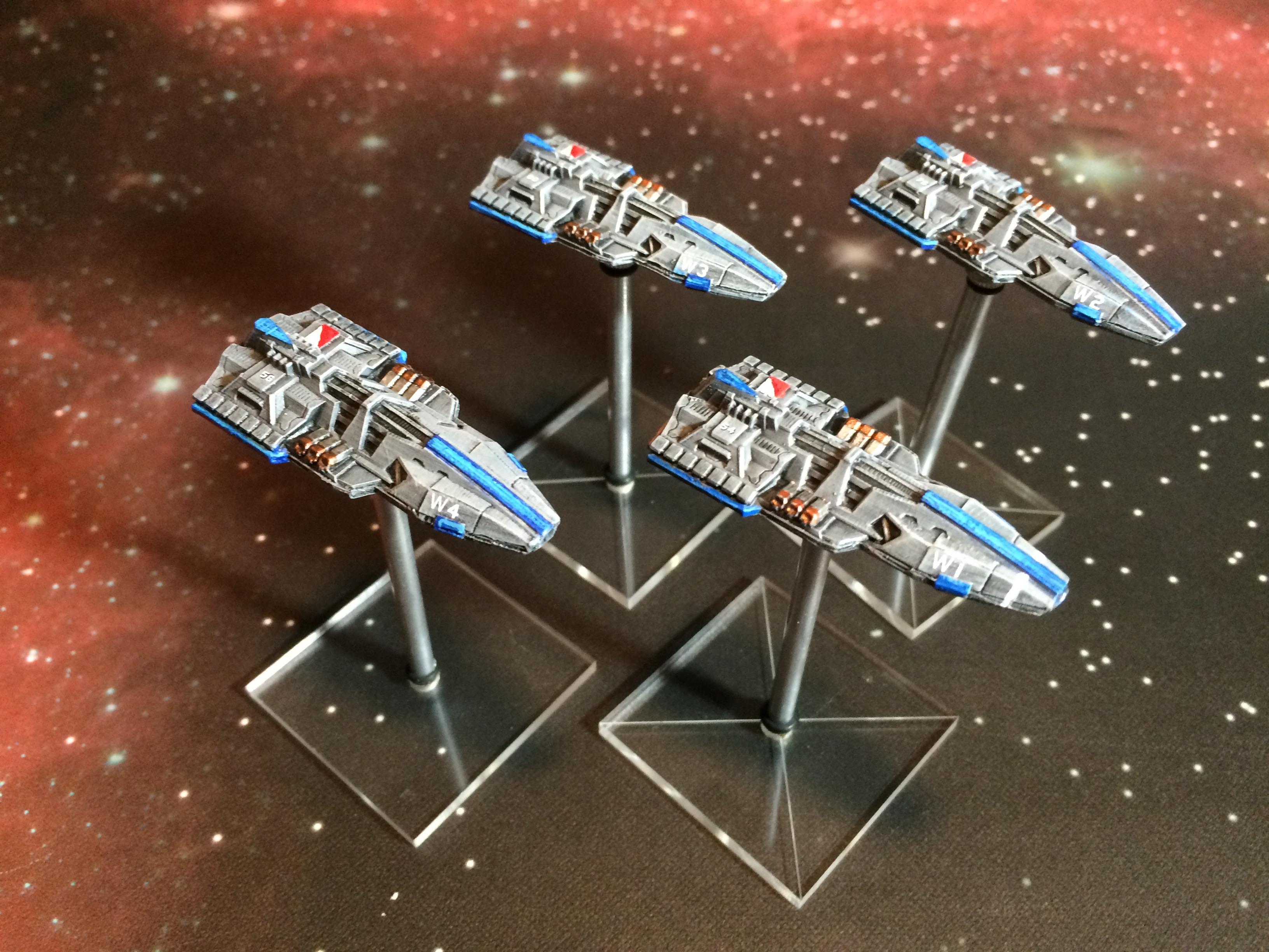 Firestorm Armada, Fsa, Spartan Games, Terran