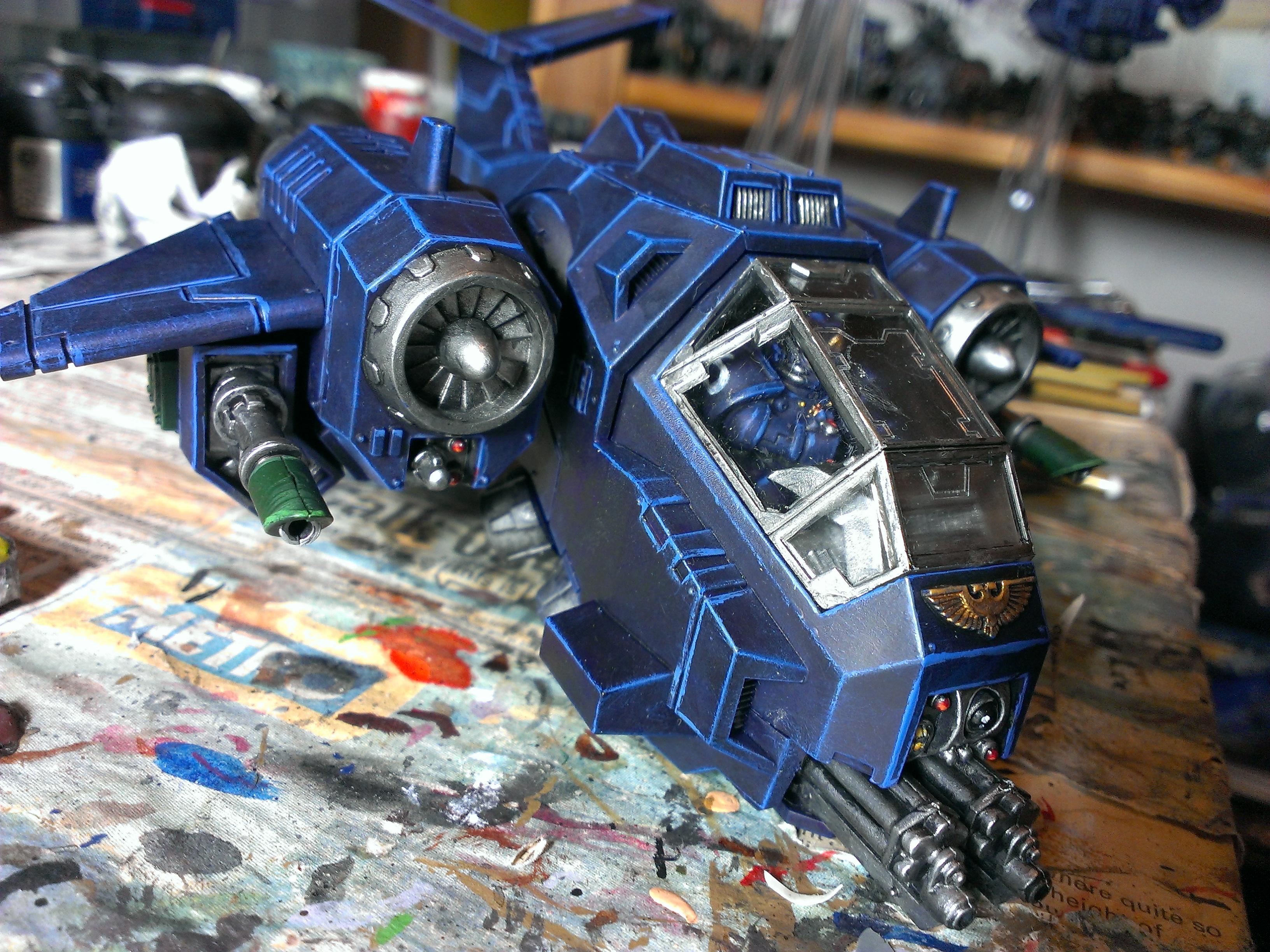 Space Marines, Storm Talon, Ultramarines, Work In Progress