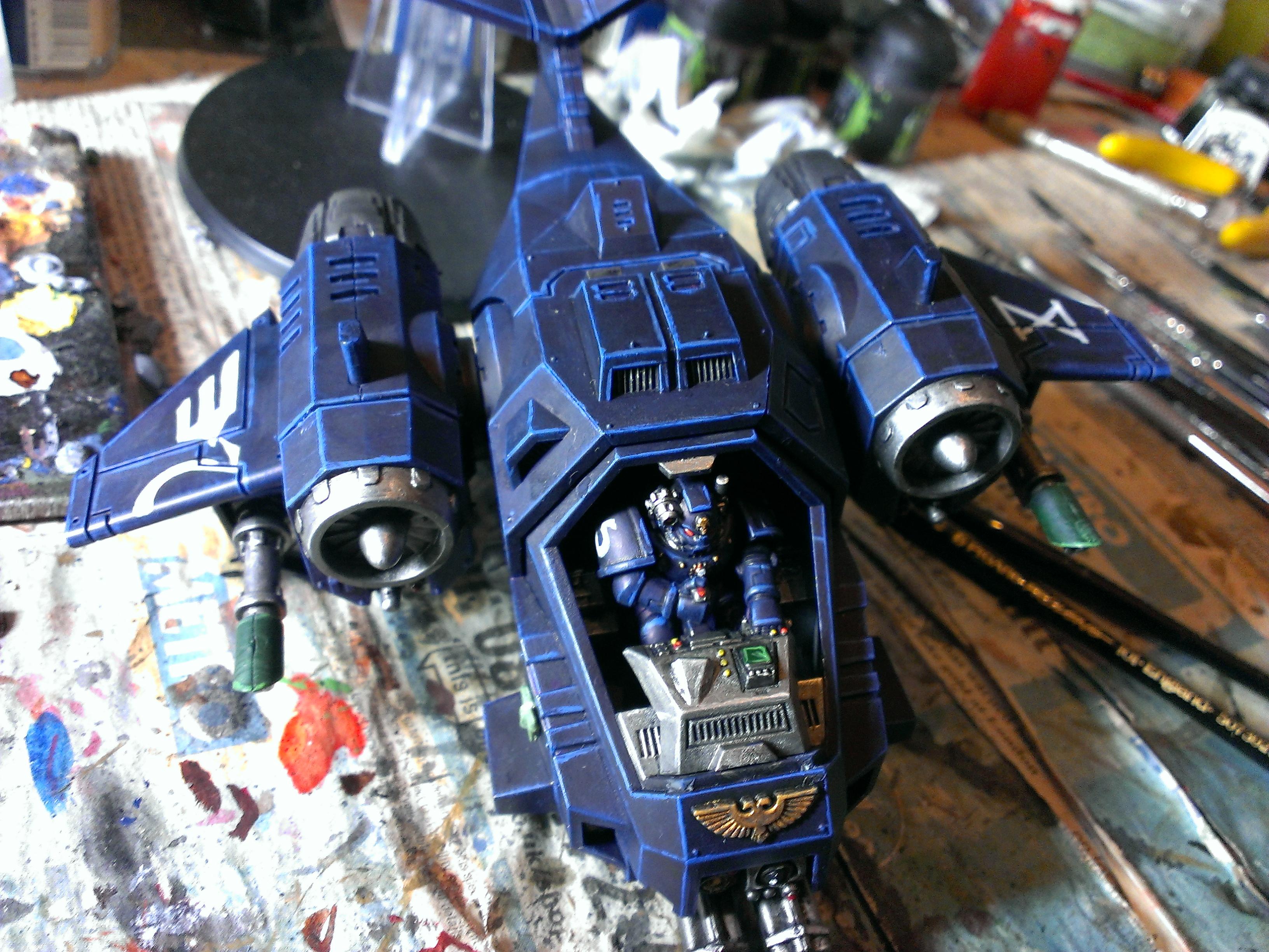 Space Marines, Storm Talon, Ultramarines, Work In Progress
