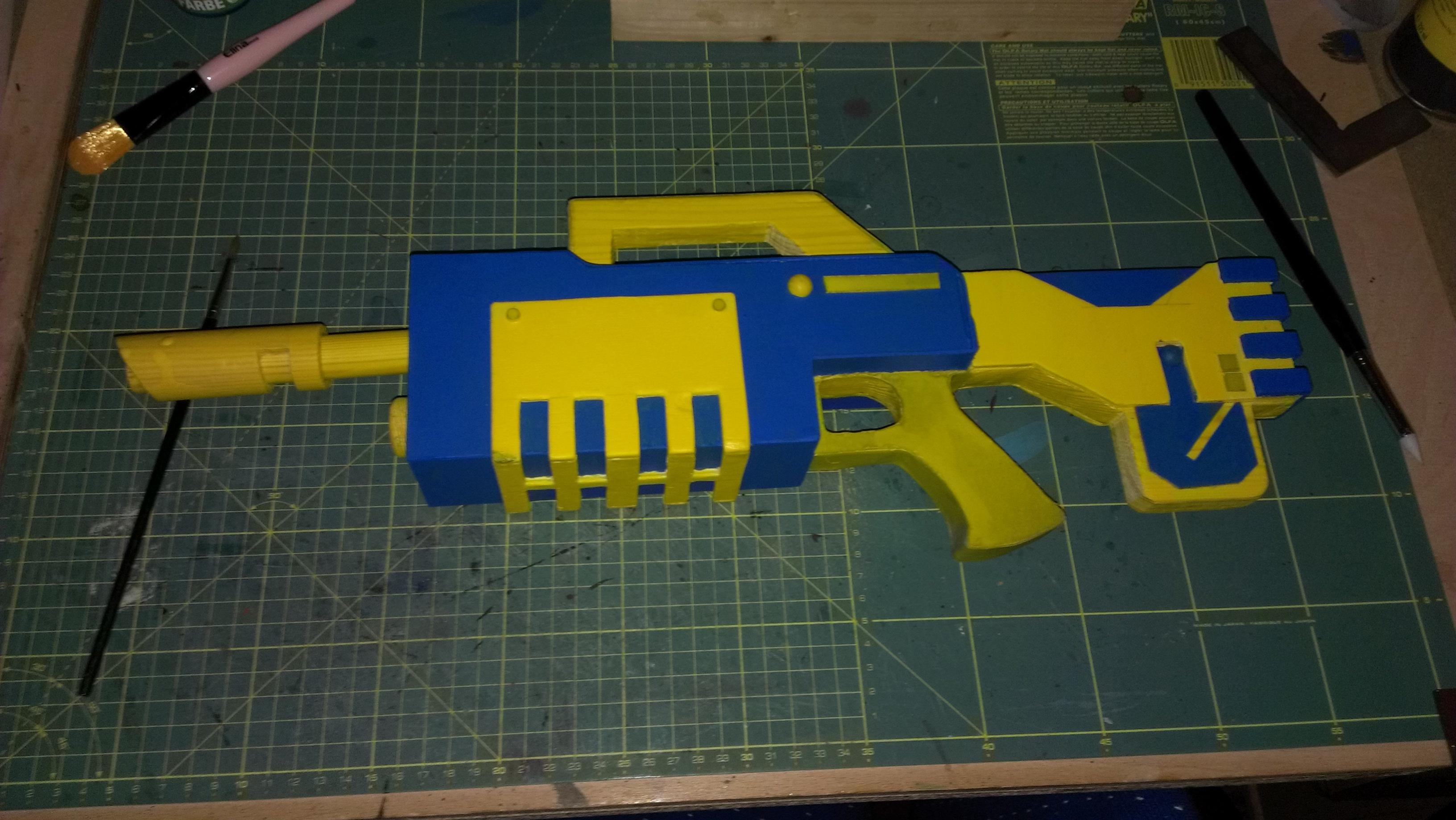 Cosplay, Elyssian, Lasgun, Prop