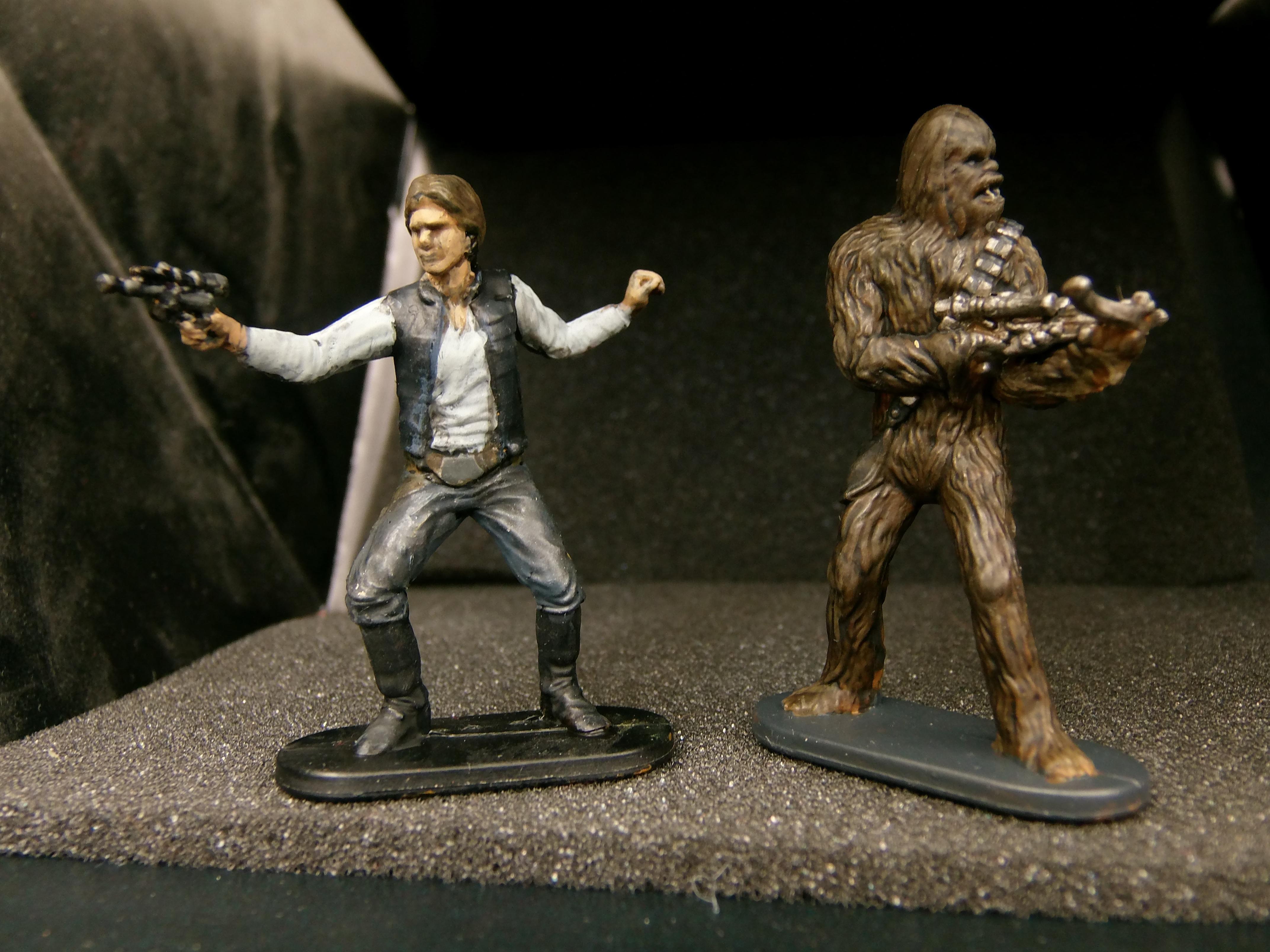 Repaint, Star Wars, Han Solo and Chewie