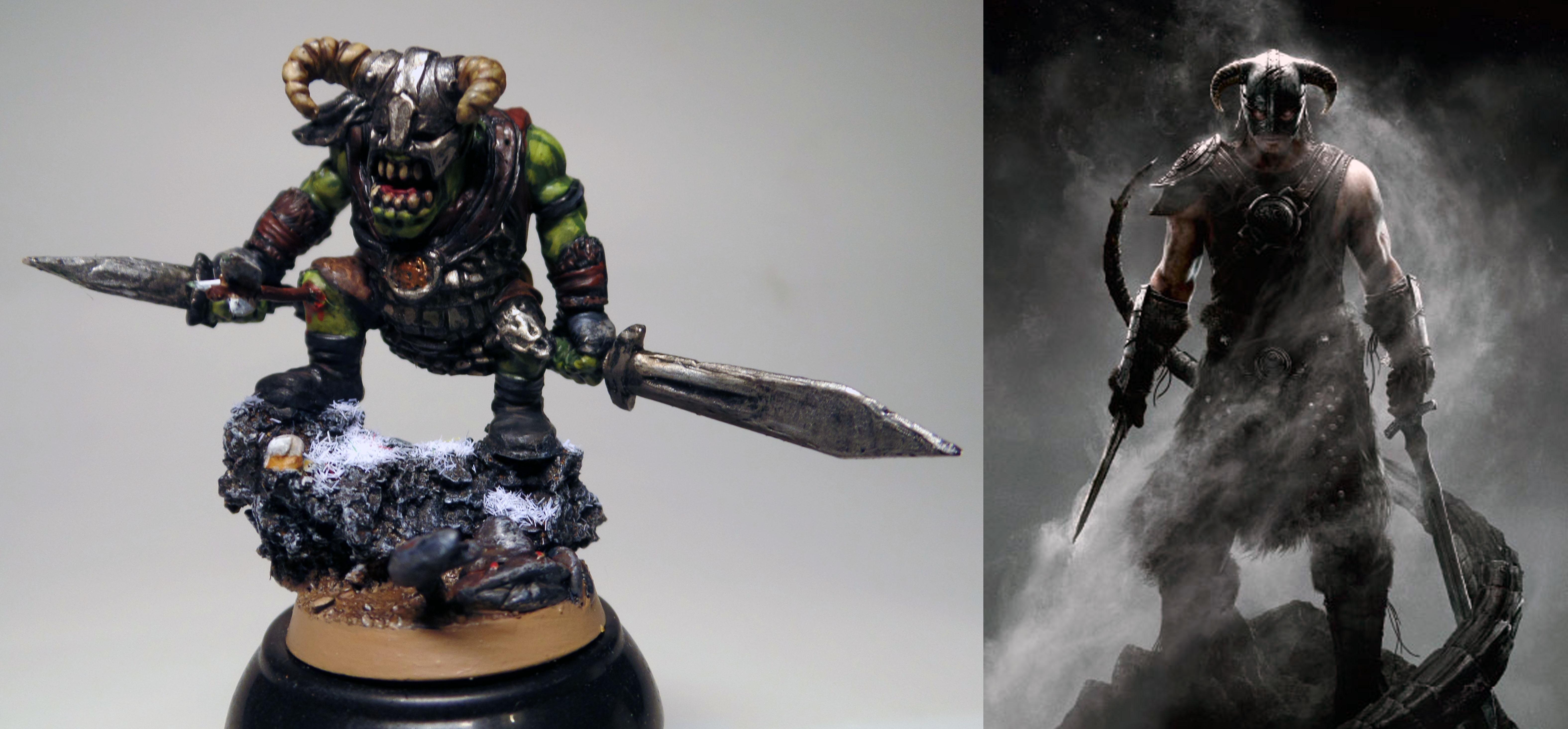 Fus, Helm, Horns, Orks, Ro, Skyrim