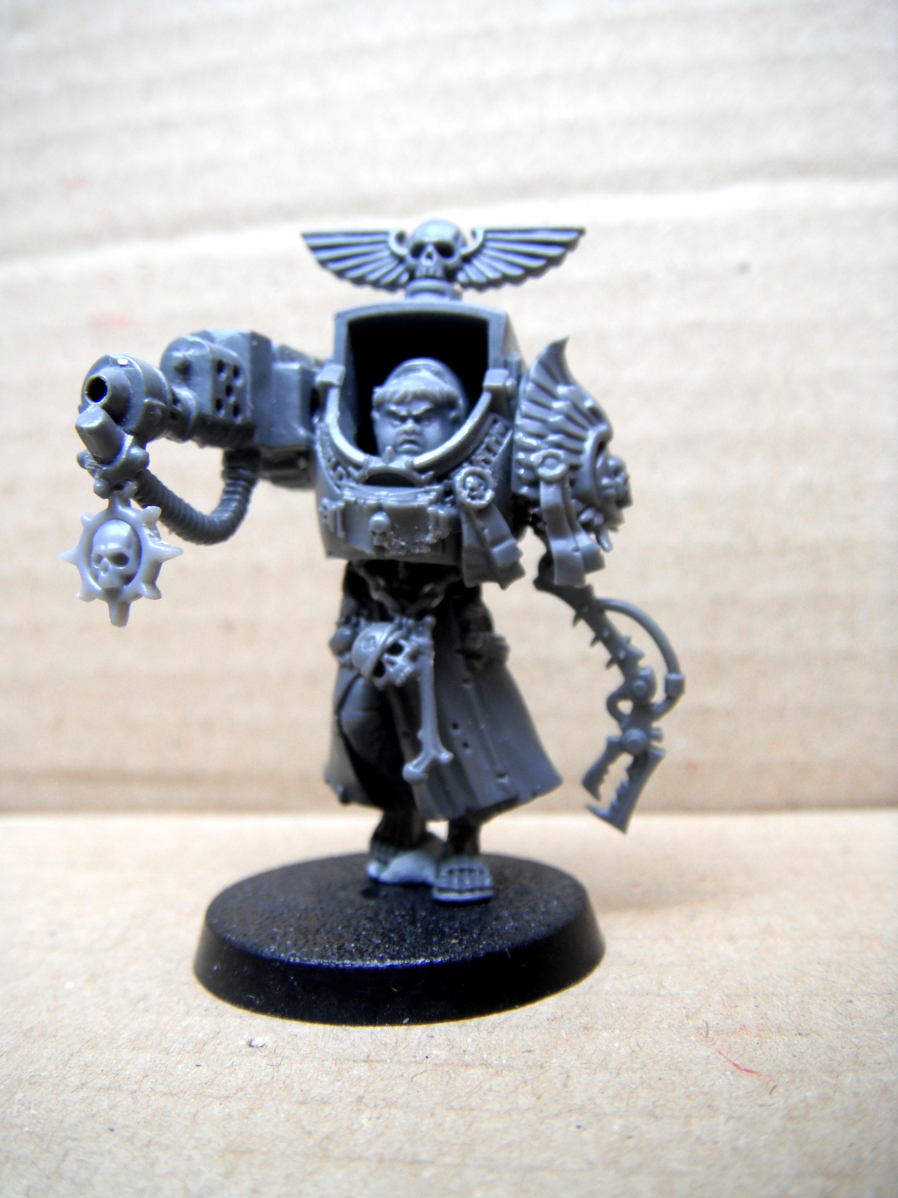Adeptus Arbites, Conversion, Flamer, Grimdark, Plastic, Servitors