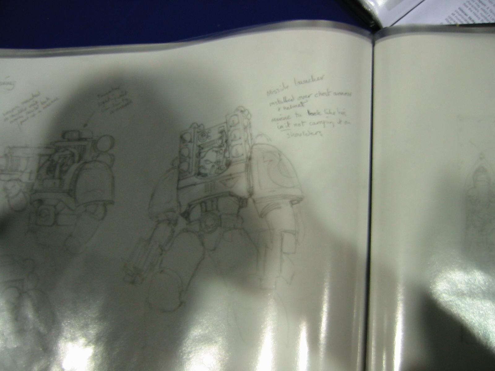 Artwork, Centurion, Concept, Devestator, Jes Goodwin, Space Marines