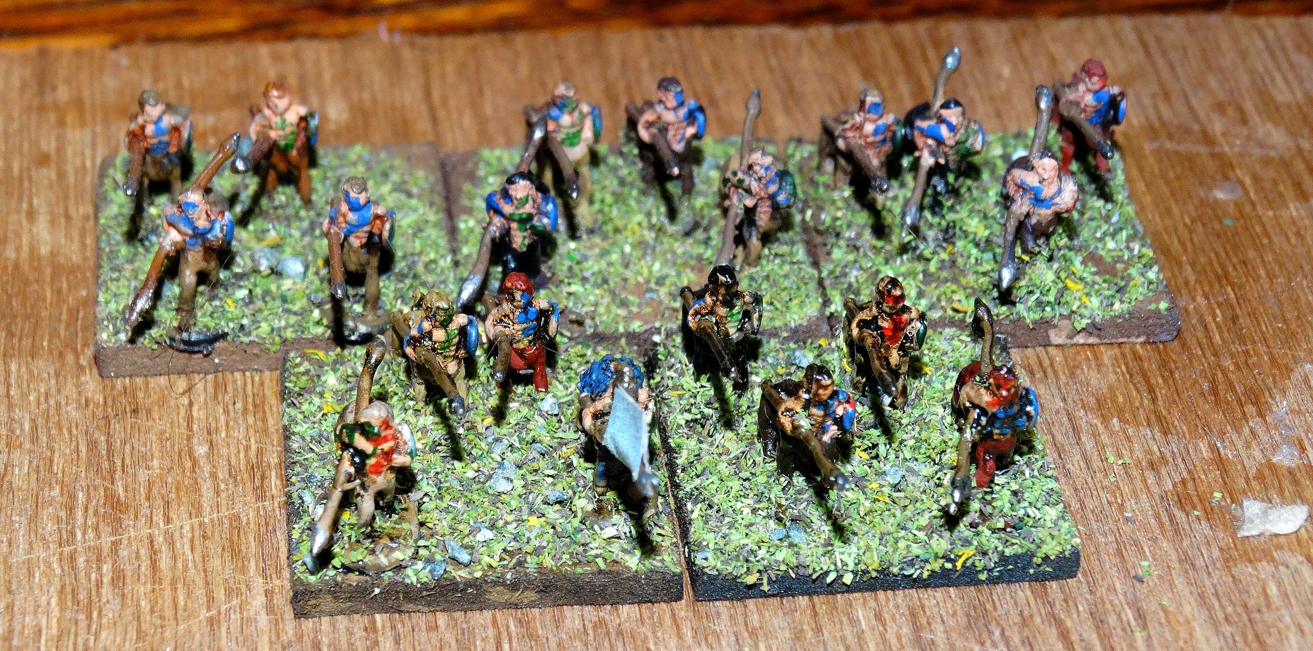 6mm, Centaur, Herdmen with Spear