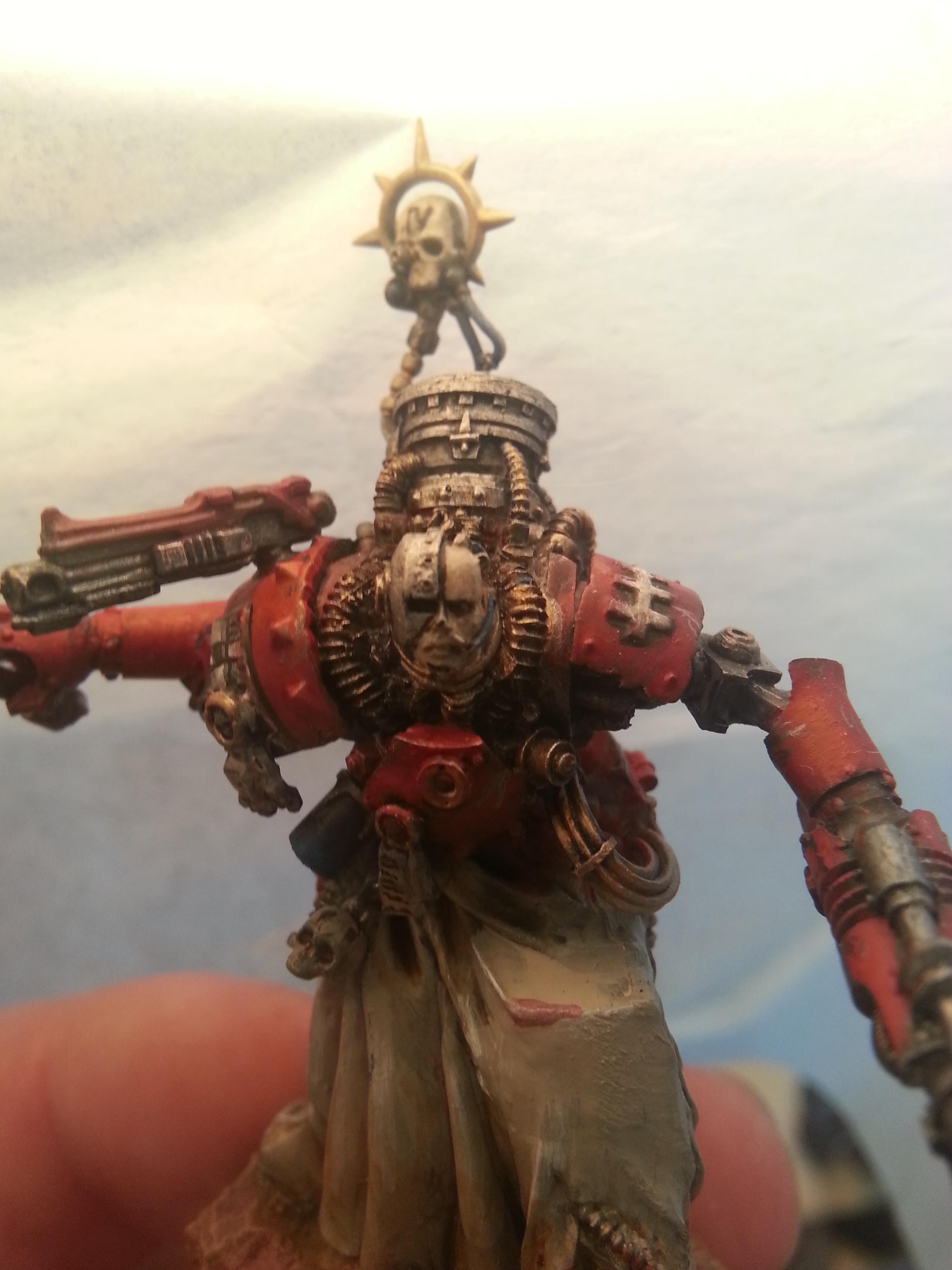 Myrmidon Battle Servitor Face