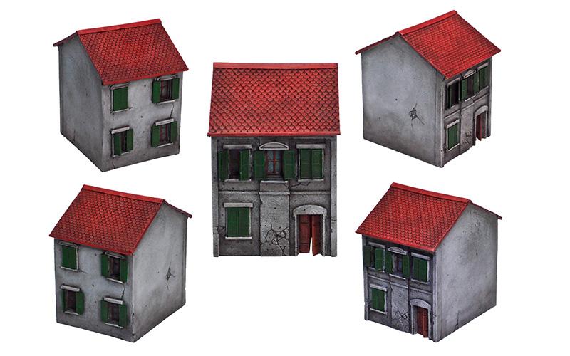 15mm Normandy Facade