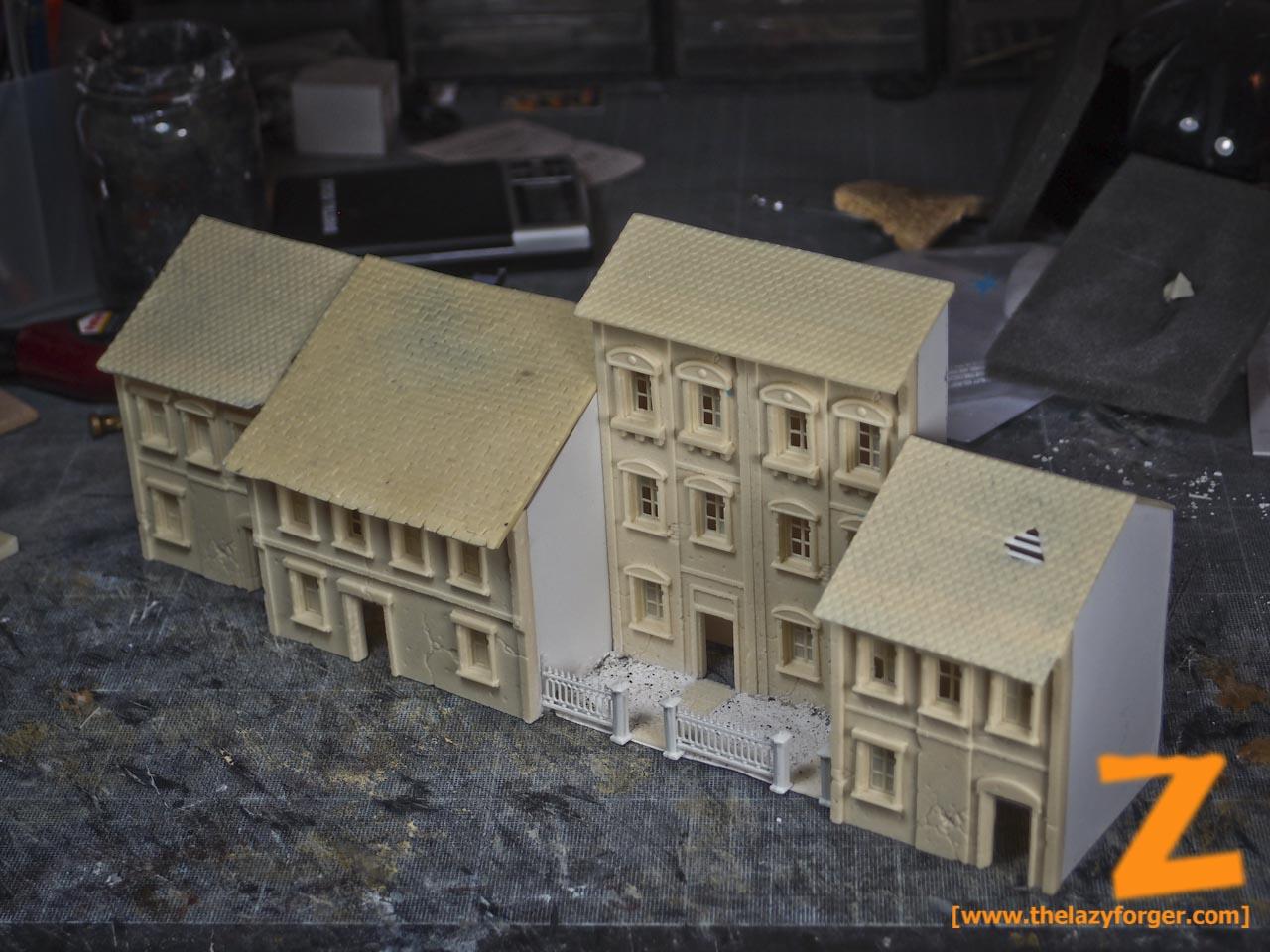 15mm Normandy half-block