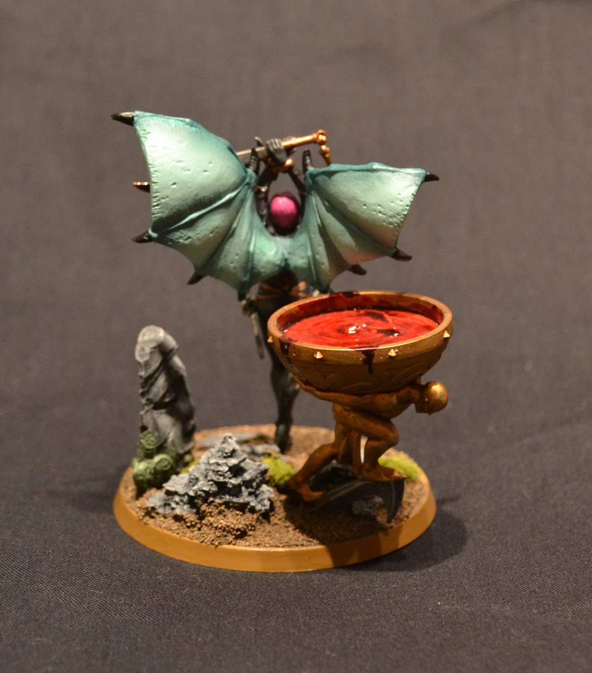 Chaos, Chaos Space Marines, Daemon Prince, Daemons, Slaanesh, Warhammer 40,000