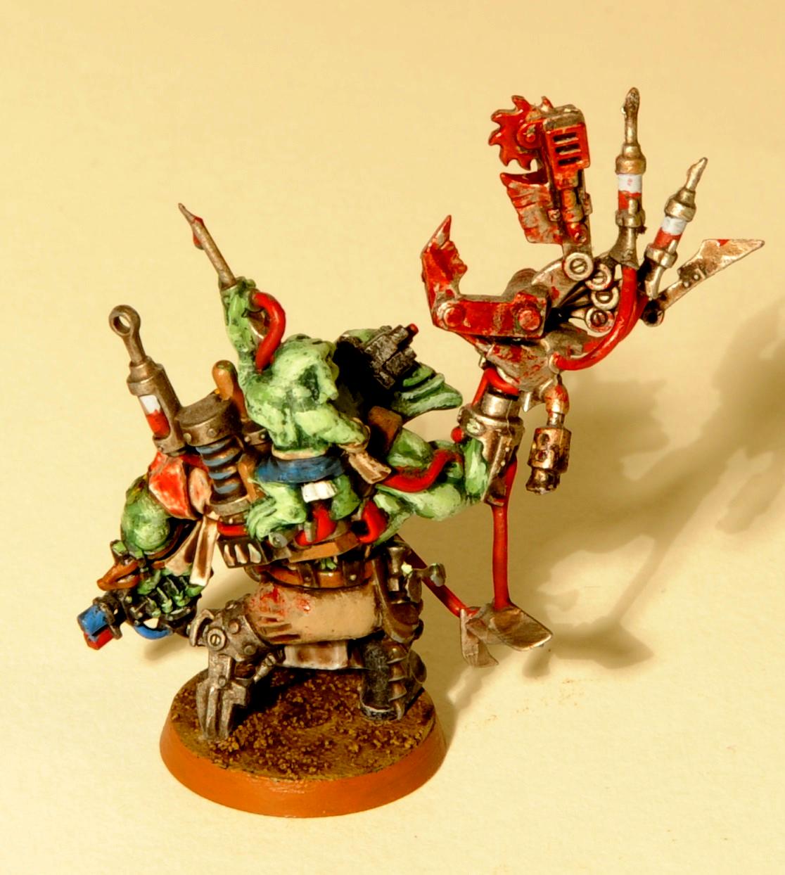 Big Choppa, Eavy Armour, Elites, Nob, Orcs, Orks, Power Claw, Warboss, Warhammer 40,000