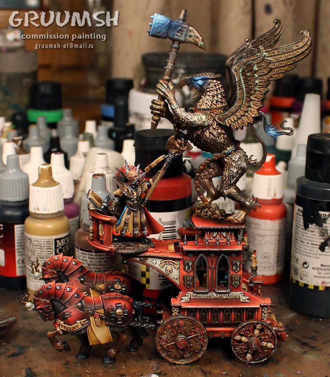 Empire, The Old War, War Altar, Warhammer Fantasy