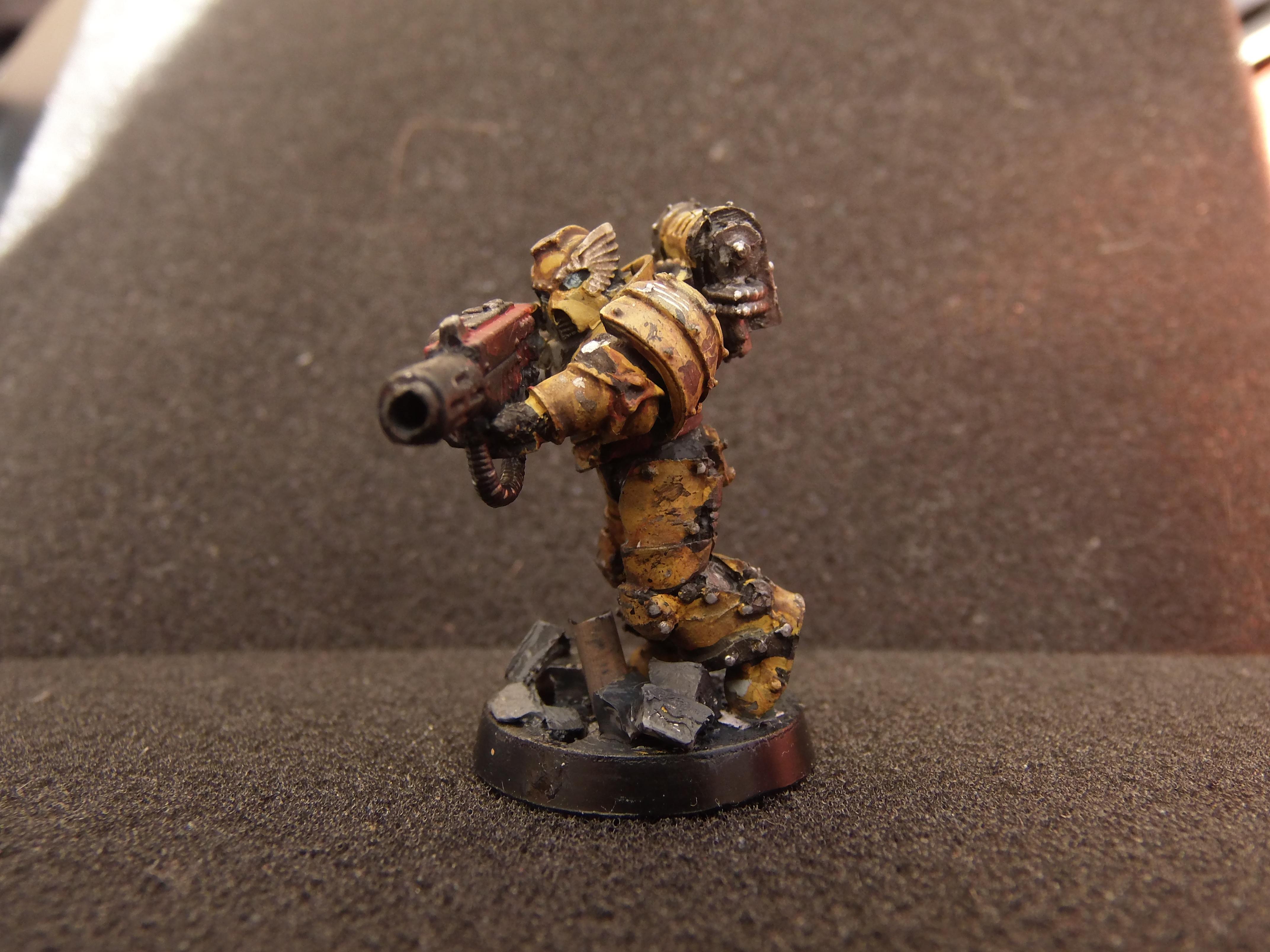 Anvil, First Company, Horus Heresy, Imperial Fists, Space Marines, Veteran, Warhammer 40,000