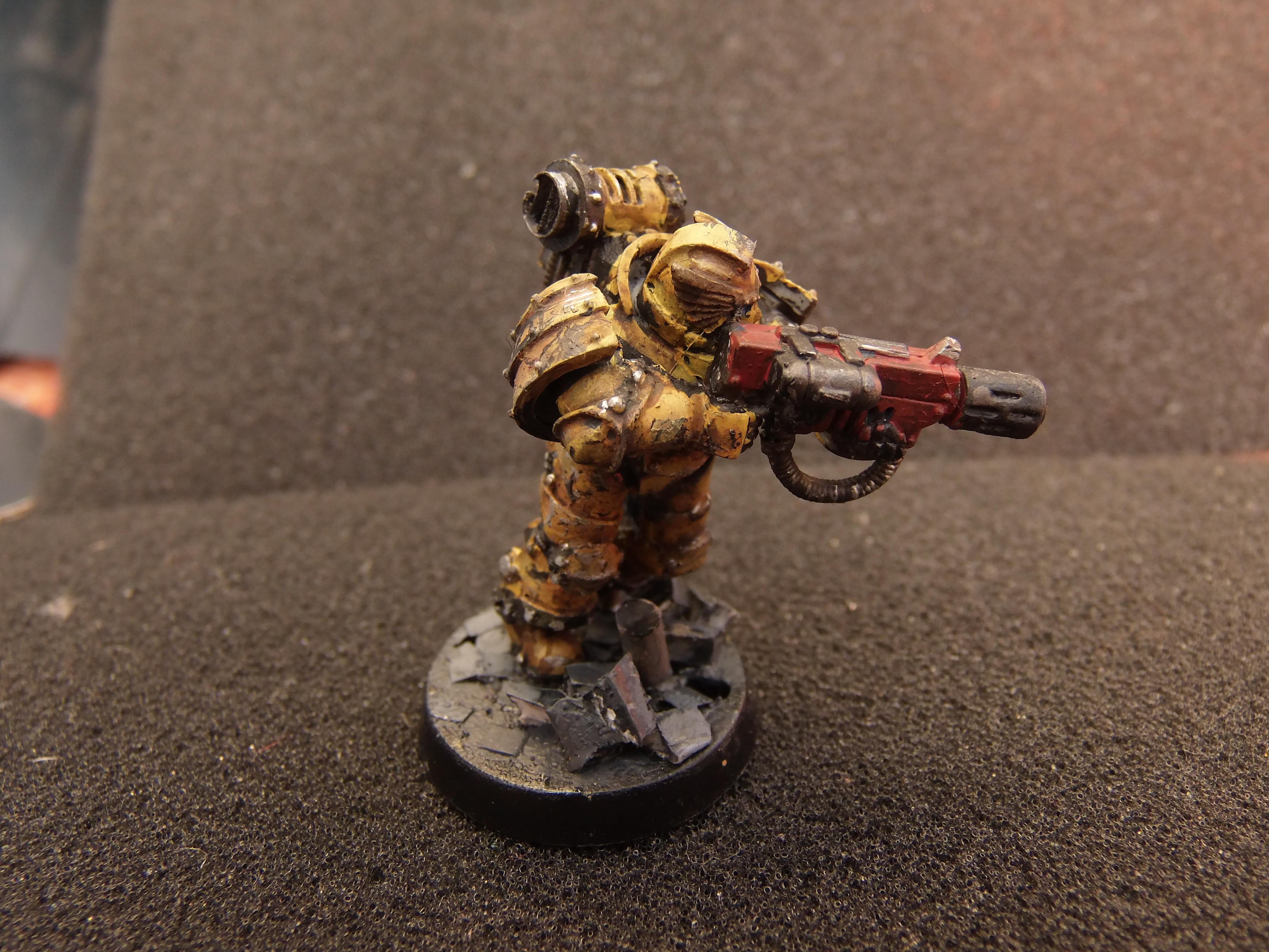 Anvil, First Company, Horus Heresy, Imperial Fists, Space Marines, Veteran, Warhammer 40,000