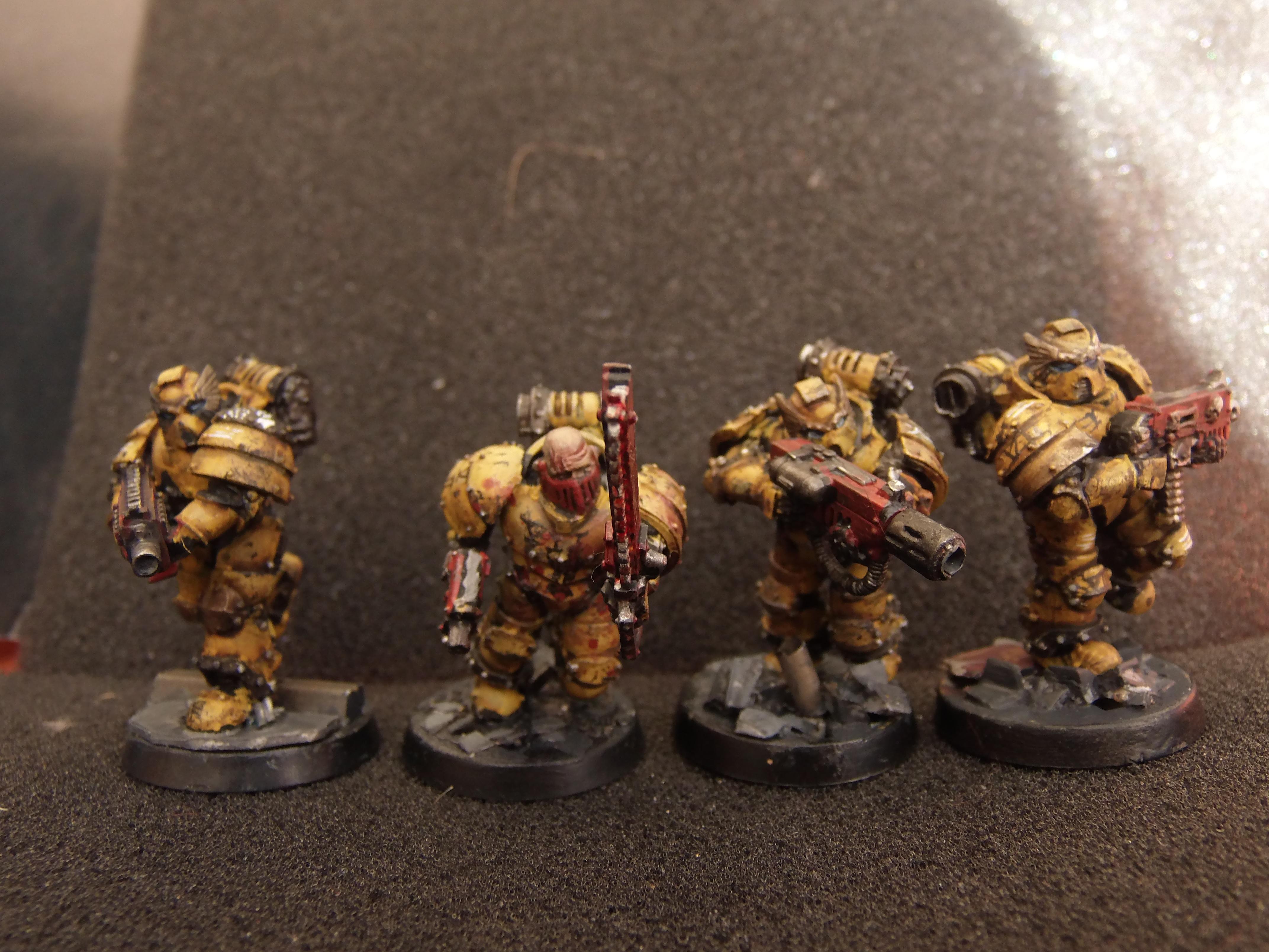Anvil, First Company, Horus Heresy, Imperial Fists, Space Marines, Veteran, Warhammer 40,000