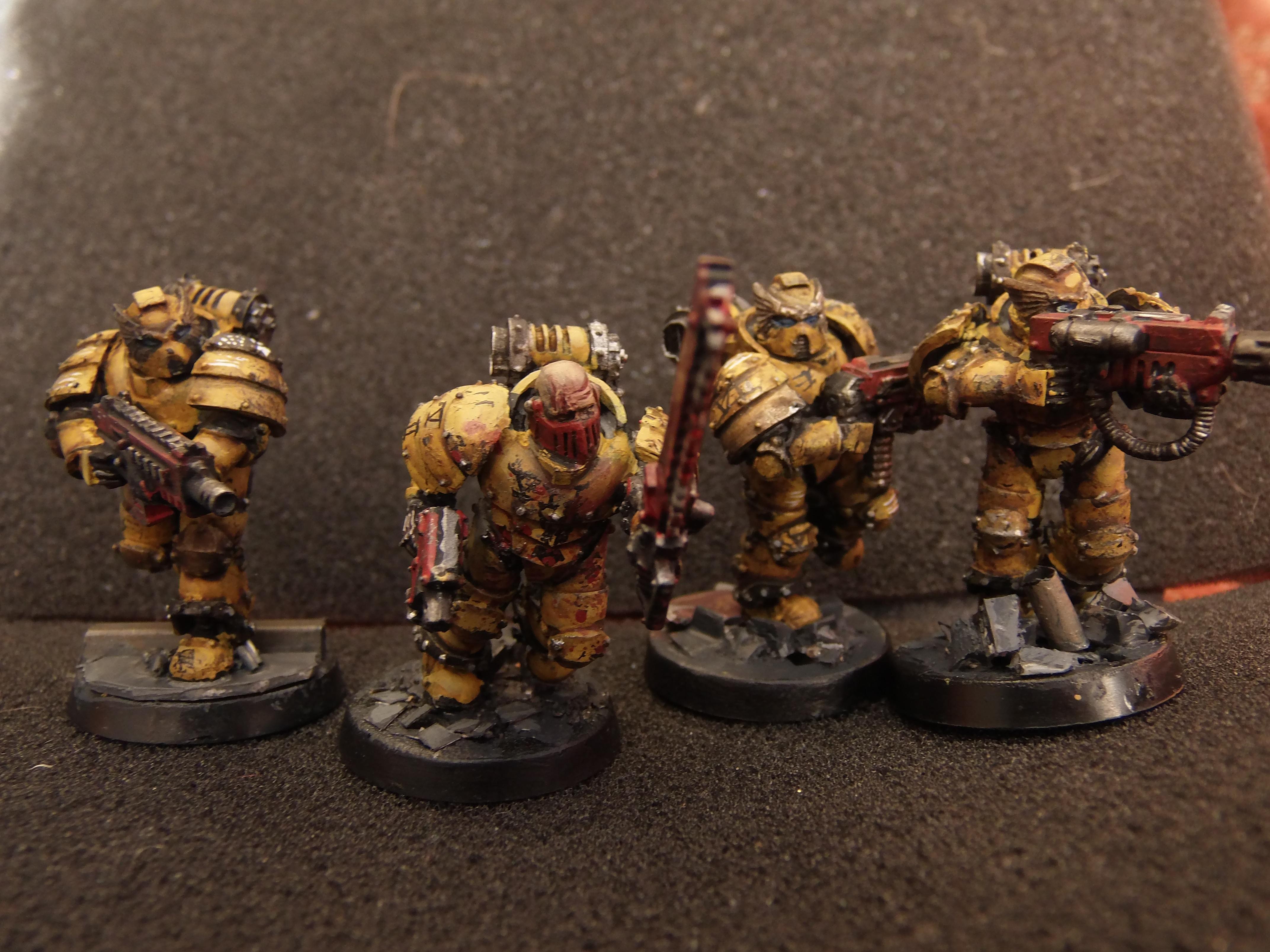 Anvil, First Company, Horus Heresy, Imperial Fists, Space Marines, Veteran, Warhammer 40,000