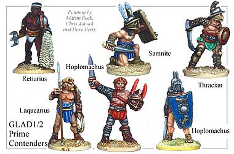 Wargames Foundry gladiators website samples