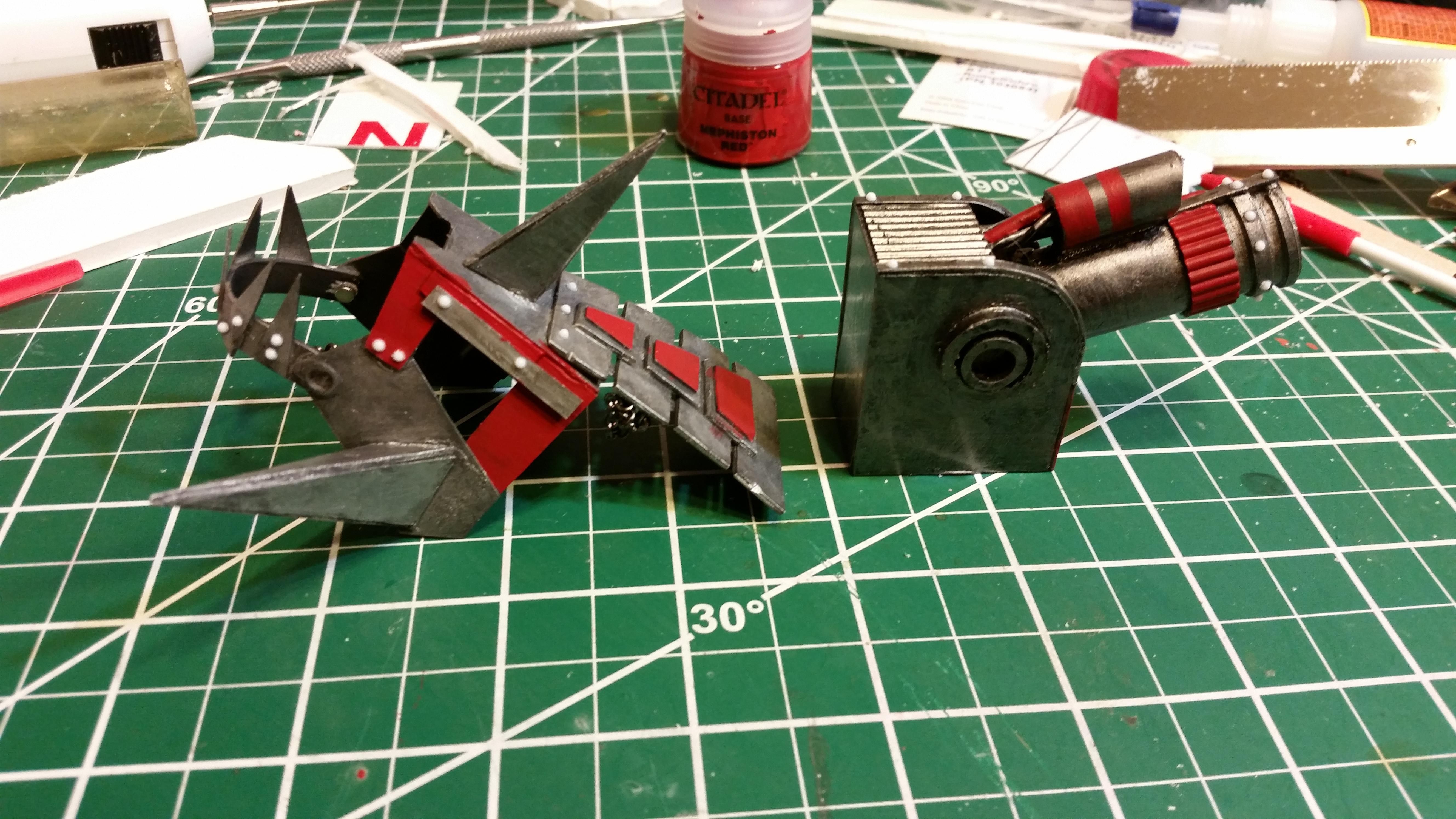 Scratch Build, Squiggoth, Work In Progress