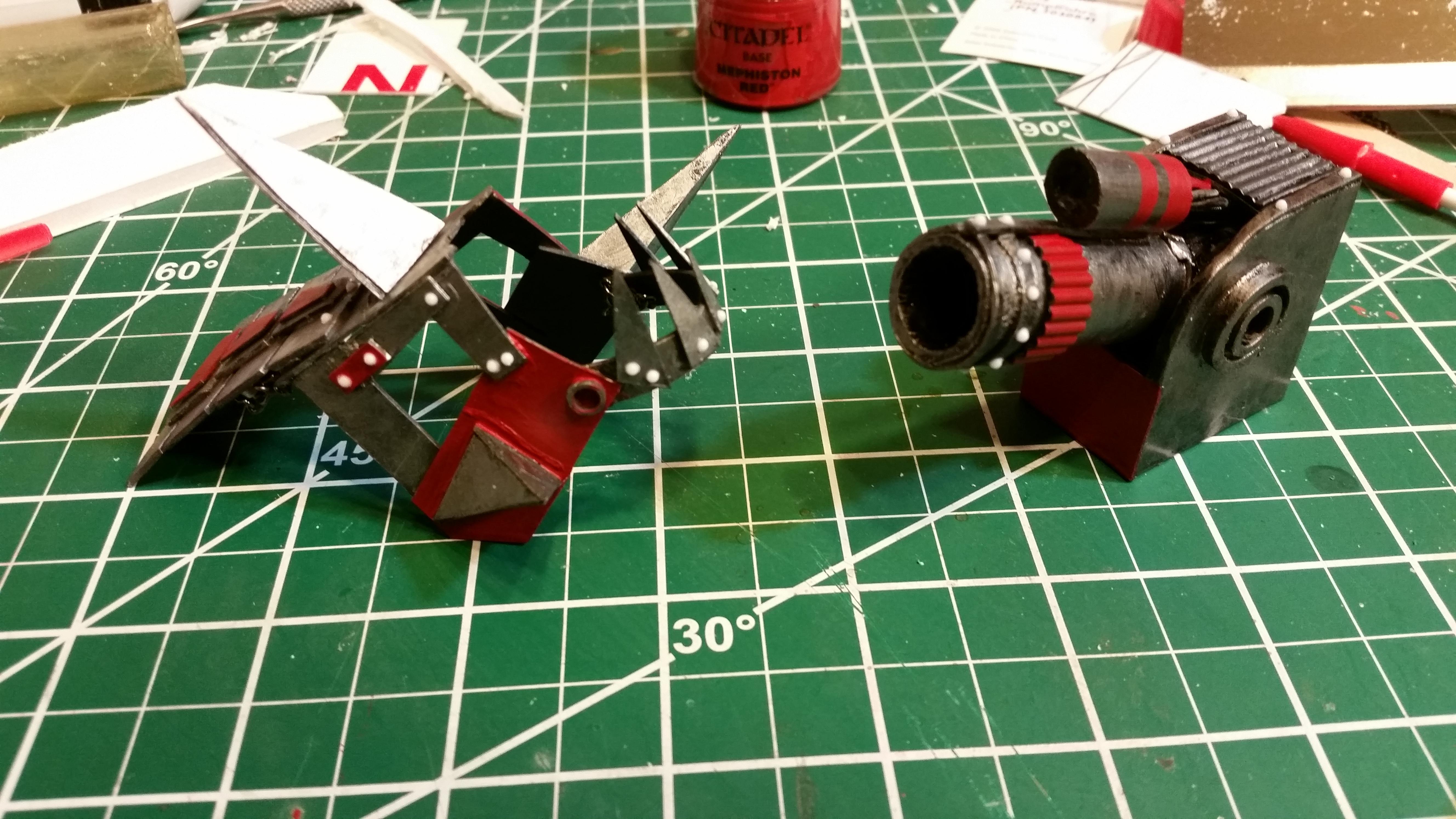 Scratch Build, Squiggoth, Work In Progress