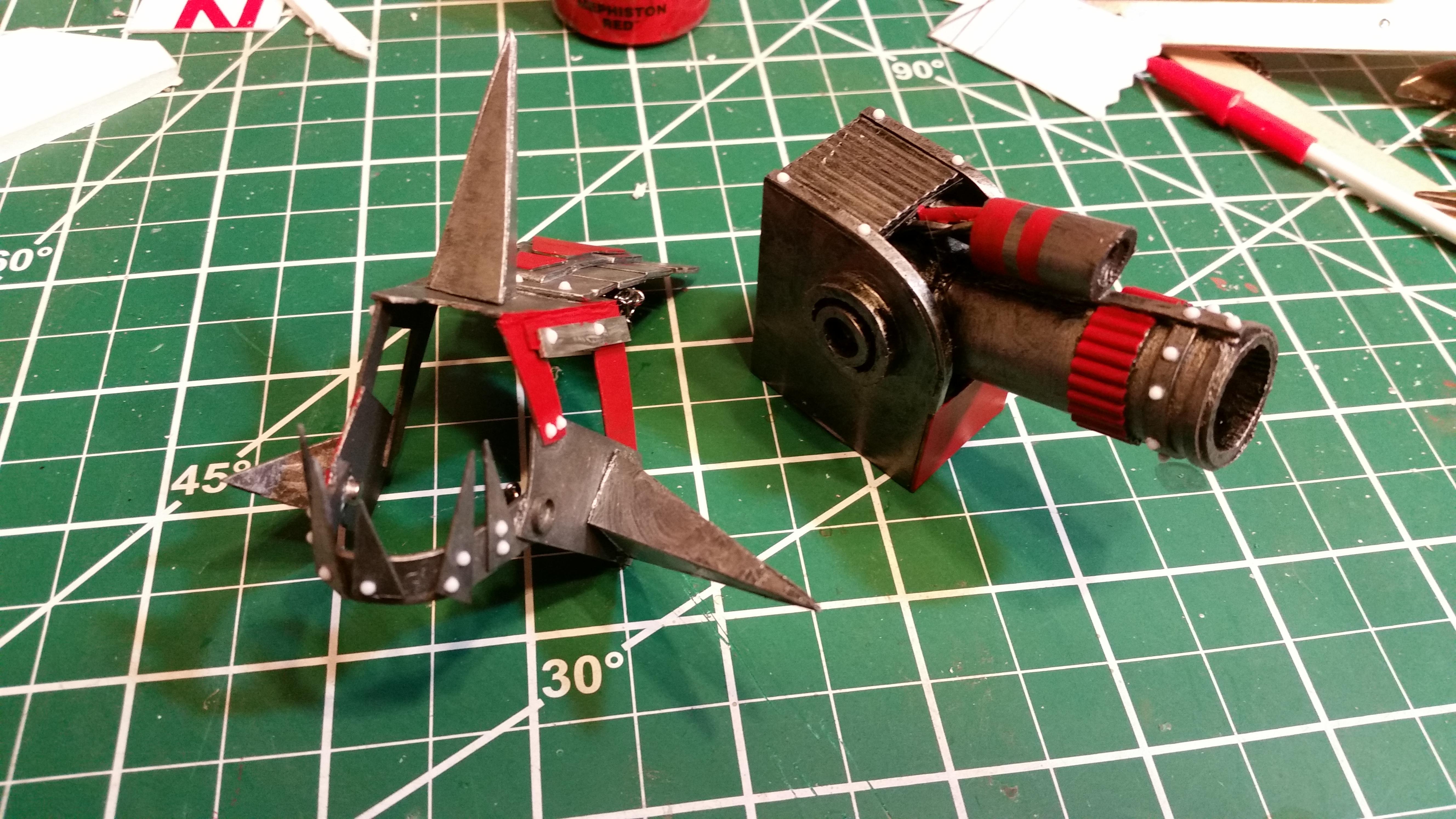 Scratch Build, Squiggoth, Work In Progress