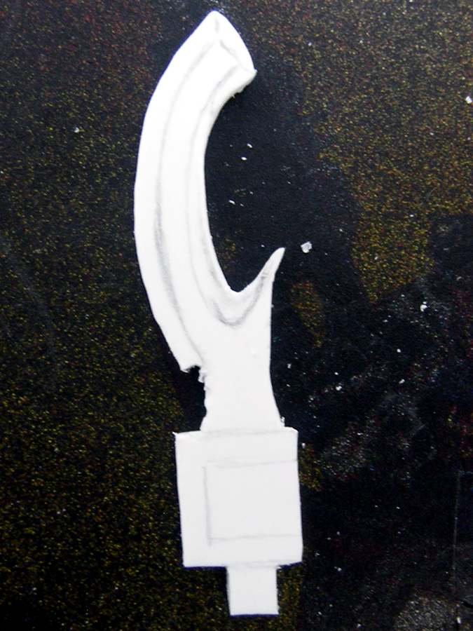 Custom Weapons, Plasticard, Tutorial