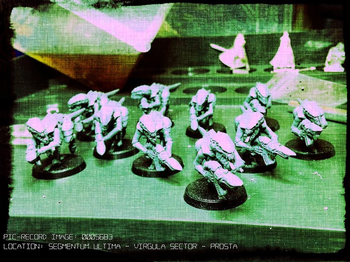 Escalation, Grimdark, Hive Fleet, Termagants, Tyranids, Warhammer 40,000, Work In Progress