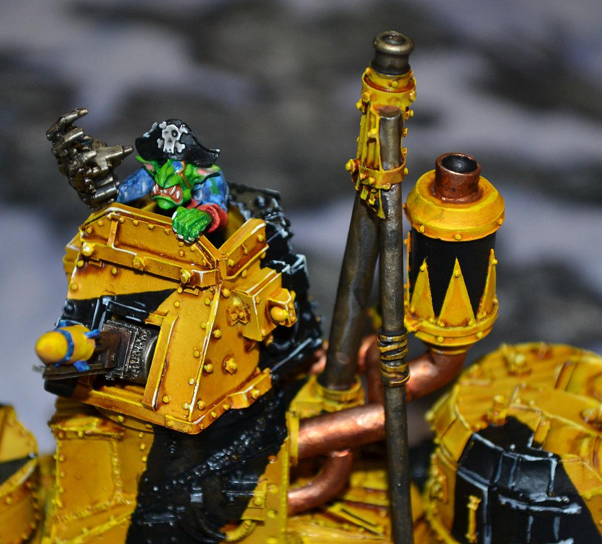 Bad Moons, Forge World, Grot Mega Tank, Orks, Warhammer 40,000, Work In Progress