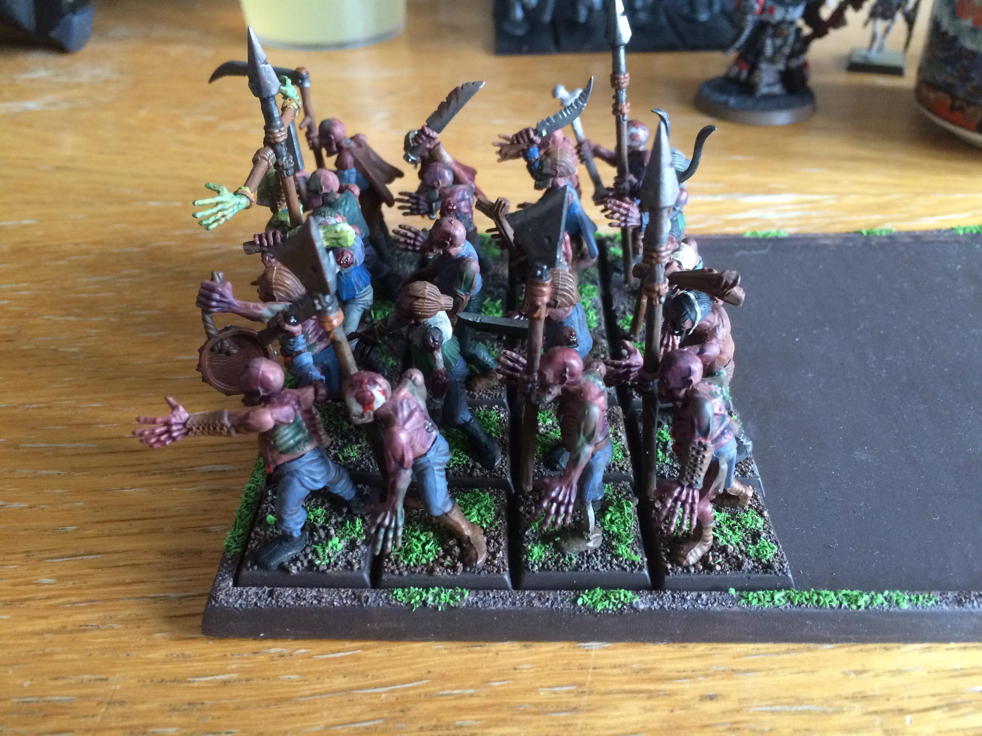 Rotting, Rambling Zombies Left View