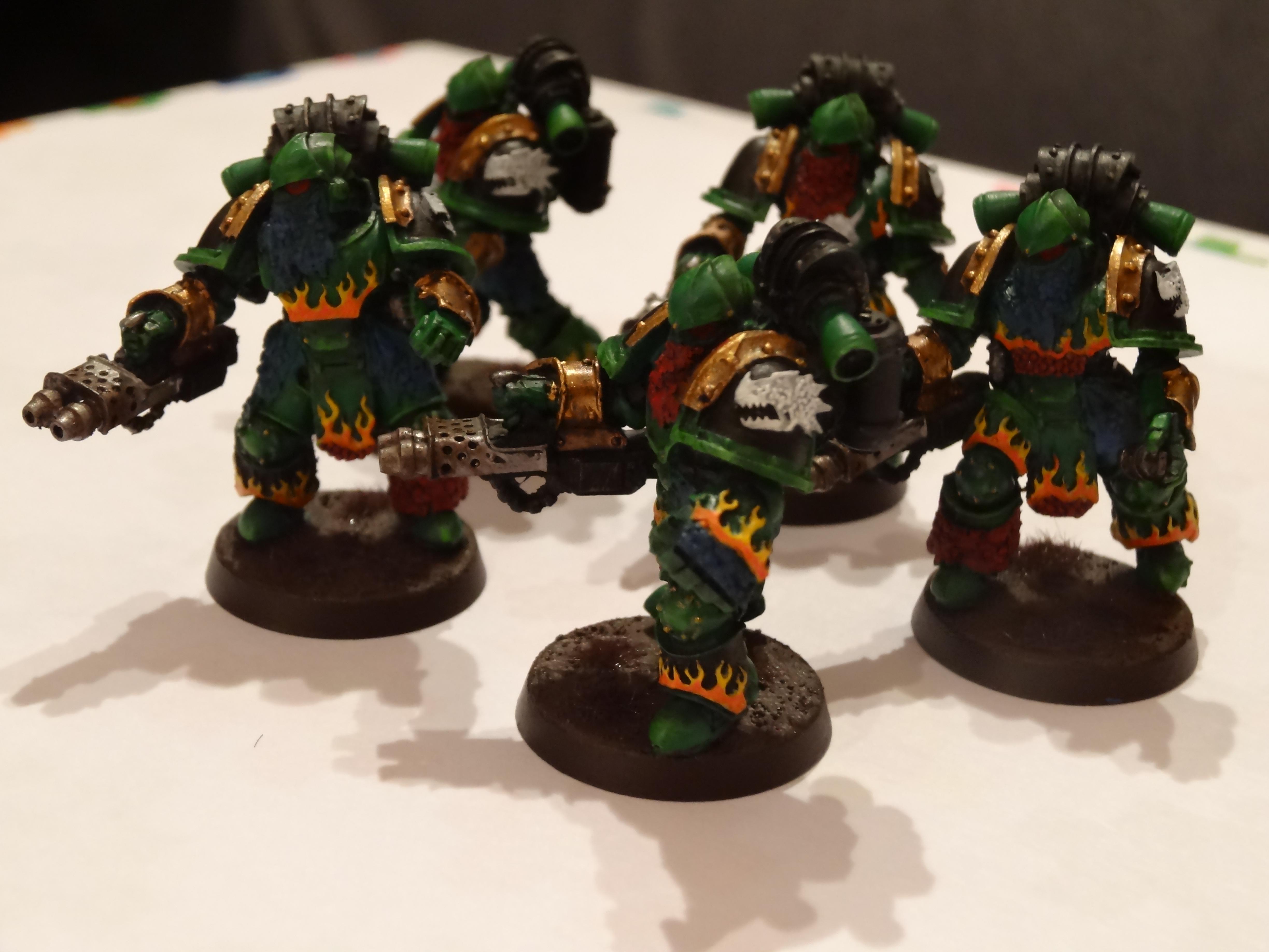 Pyroclasts, Salamanders, Horus Heresy