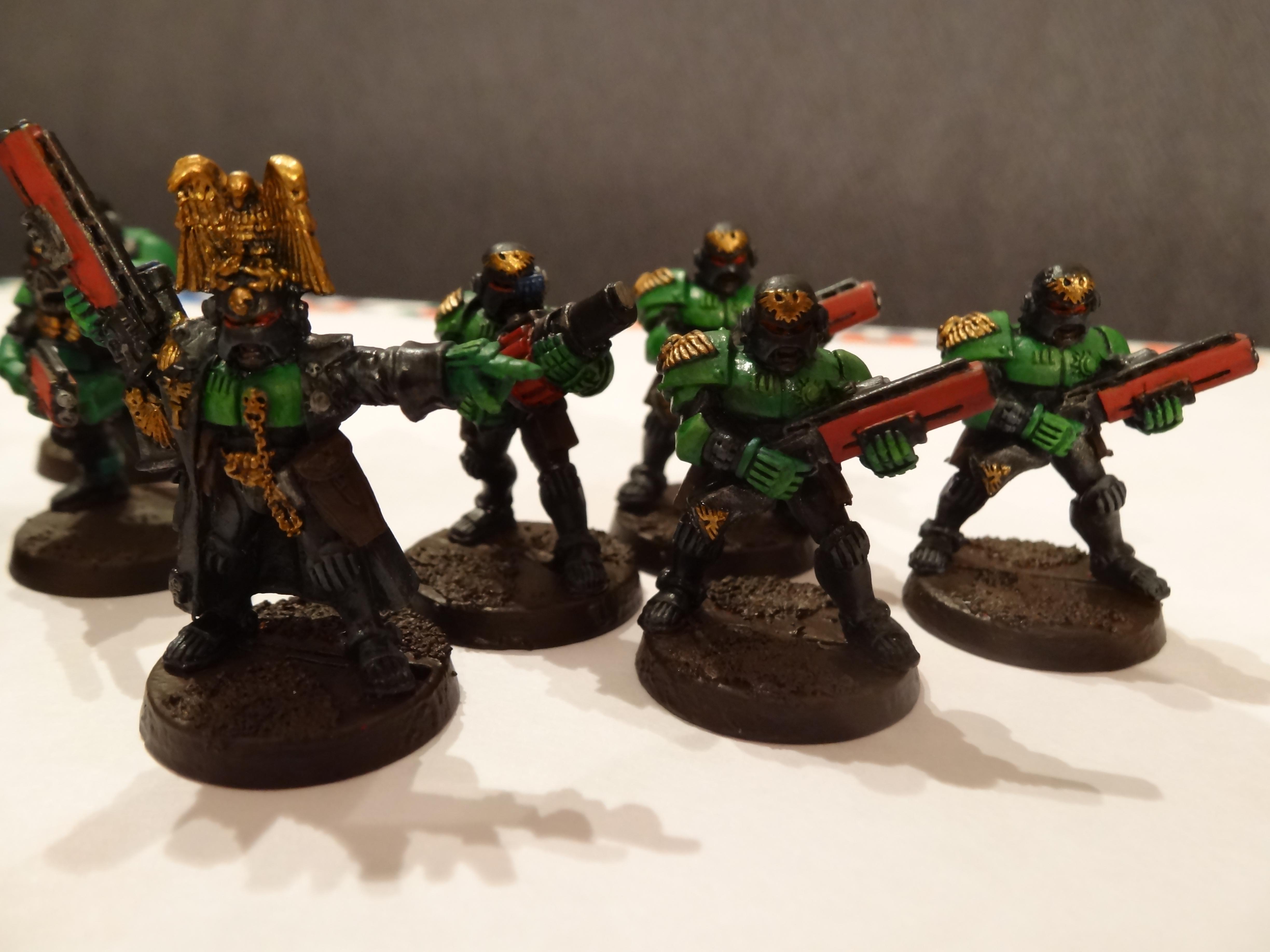 Space Marine Scouts, Salamanders, Adeptus Arbites