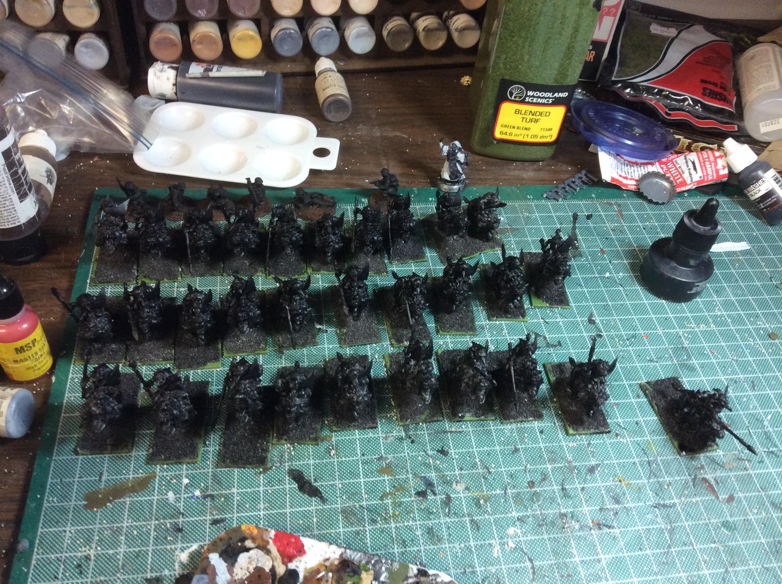 Fleabags, Mantic, Mawbeasts, Wolf Riders