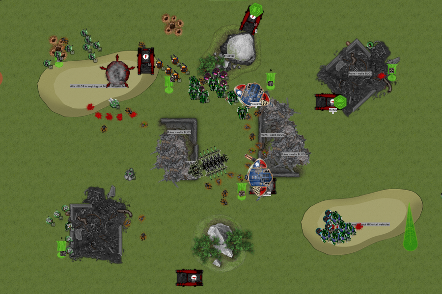 Adlance vs Necrons Ad3