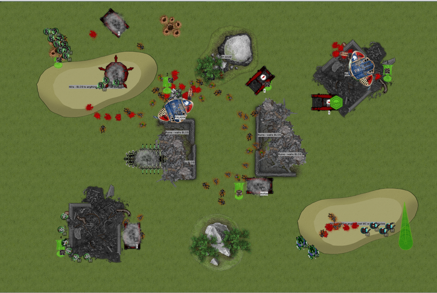 Adlance vs Necrons Ad6