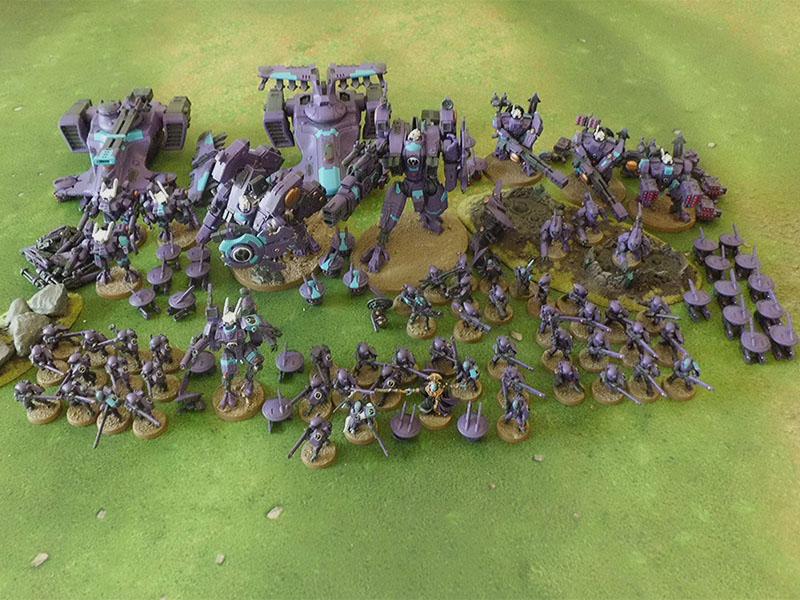 Army, Tau, 2500pts Tau Army