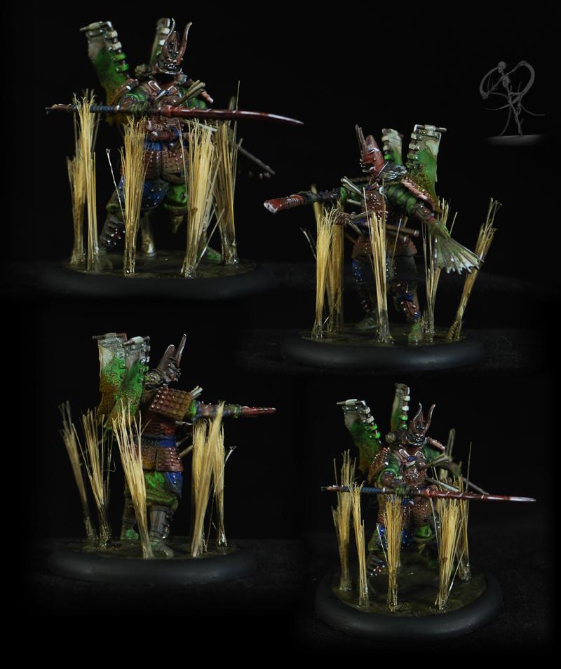 Asia, Japanese, Samurai, Swamp, Undead, Warhammer Fantasy, Yan Lo