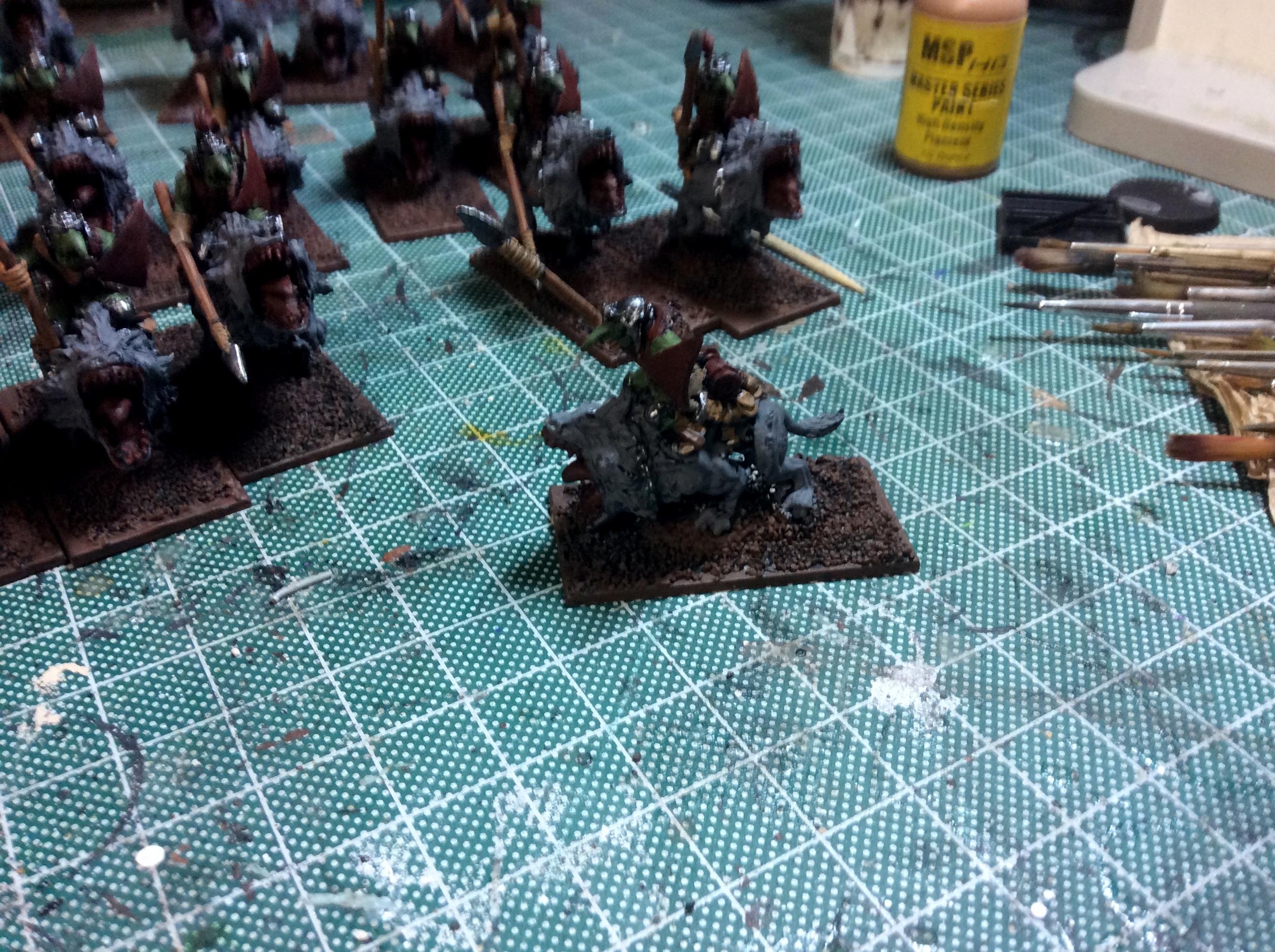 Fleabags, Mantic, Mawbeasts, Wolf Riders