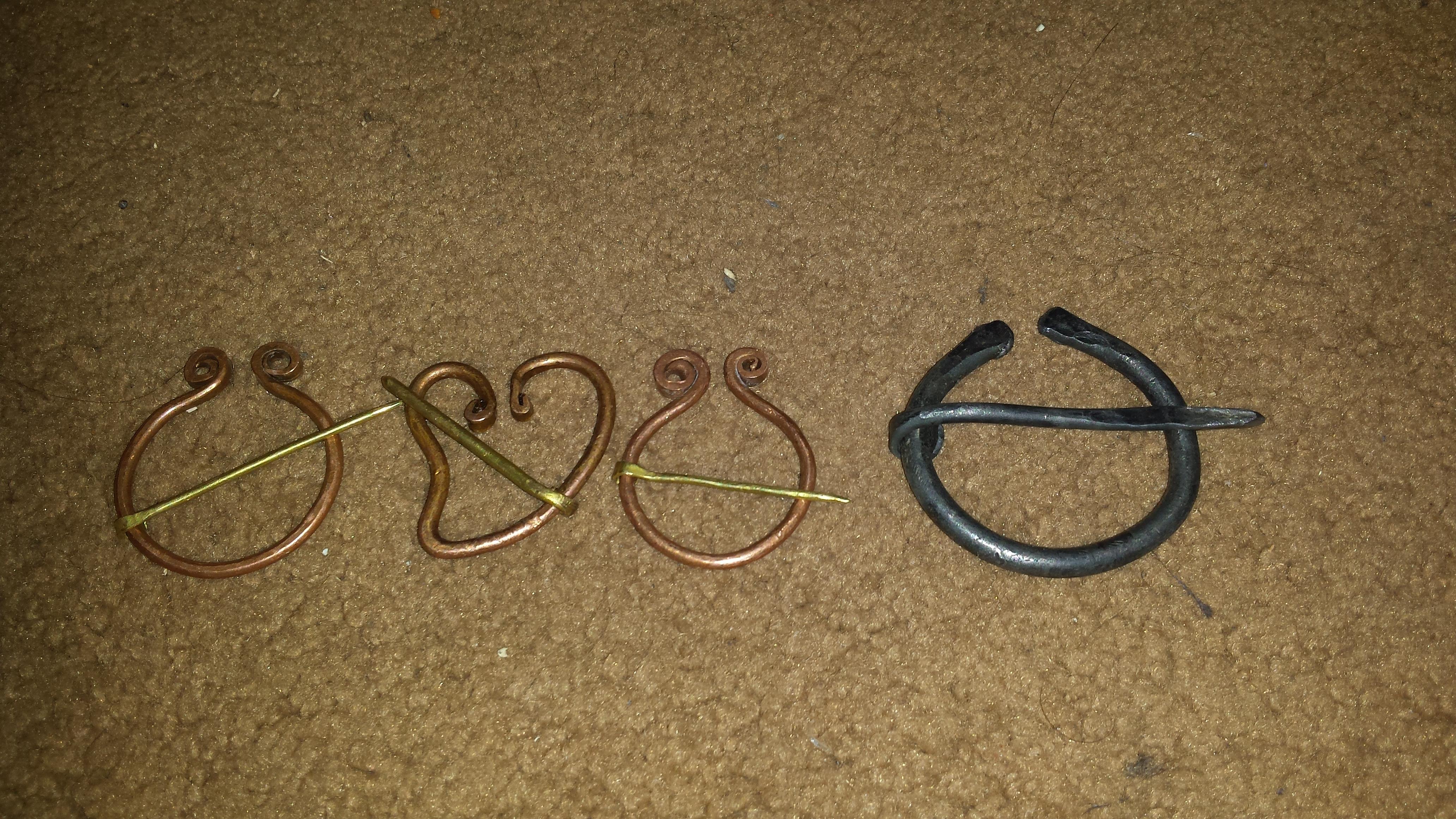 pennanular pins. The heart is my original idea