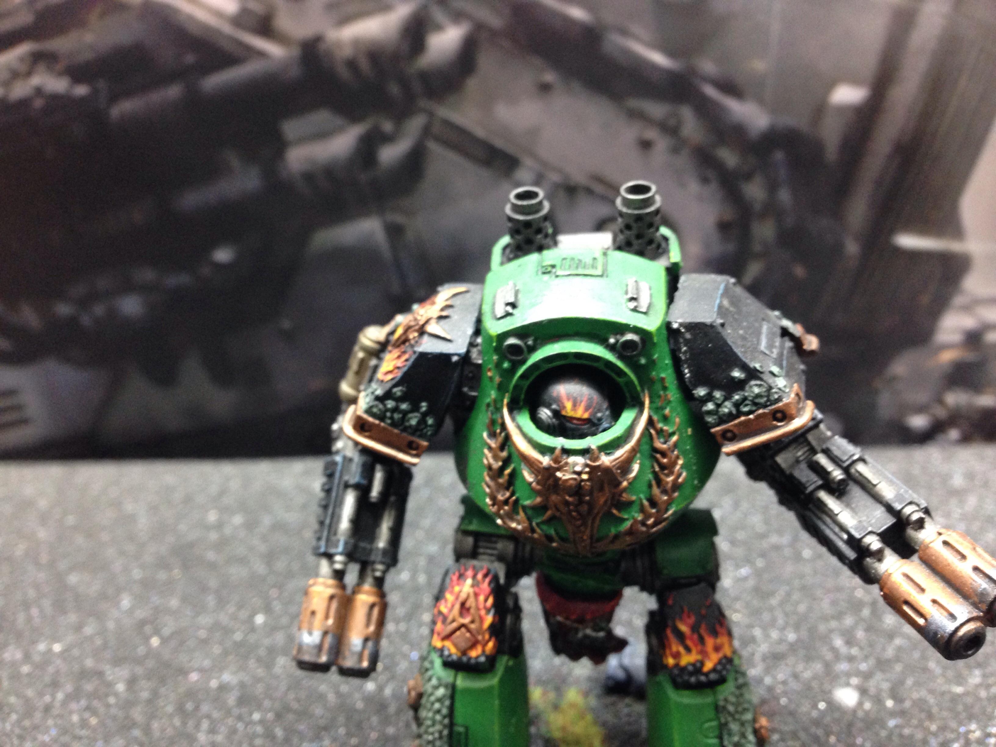 Contemptor, Contemptor-mortis, Dreadnought, Multi-melta, Salamanders