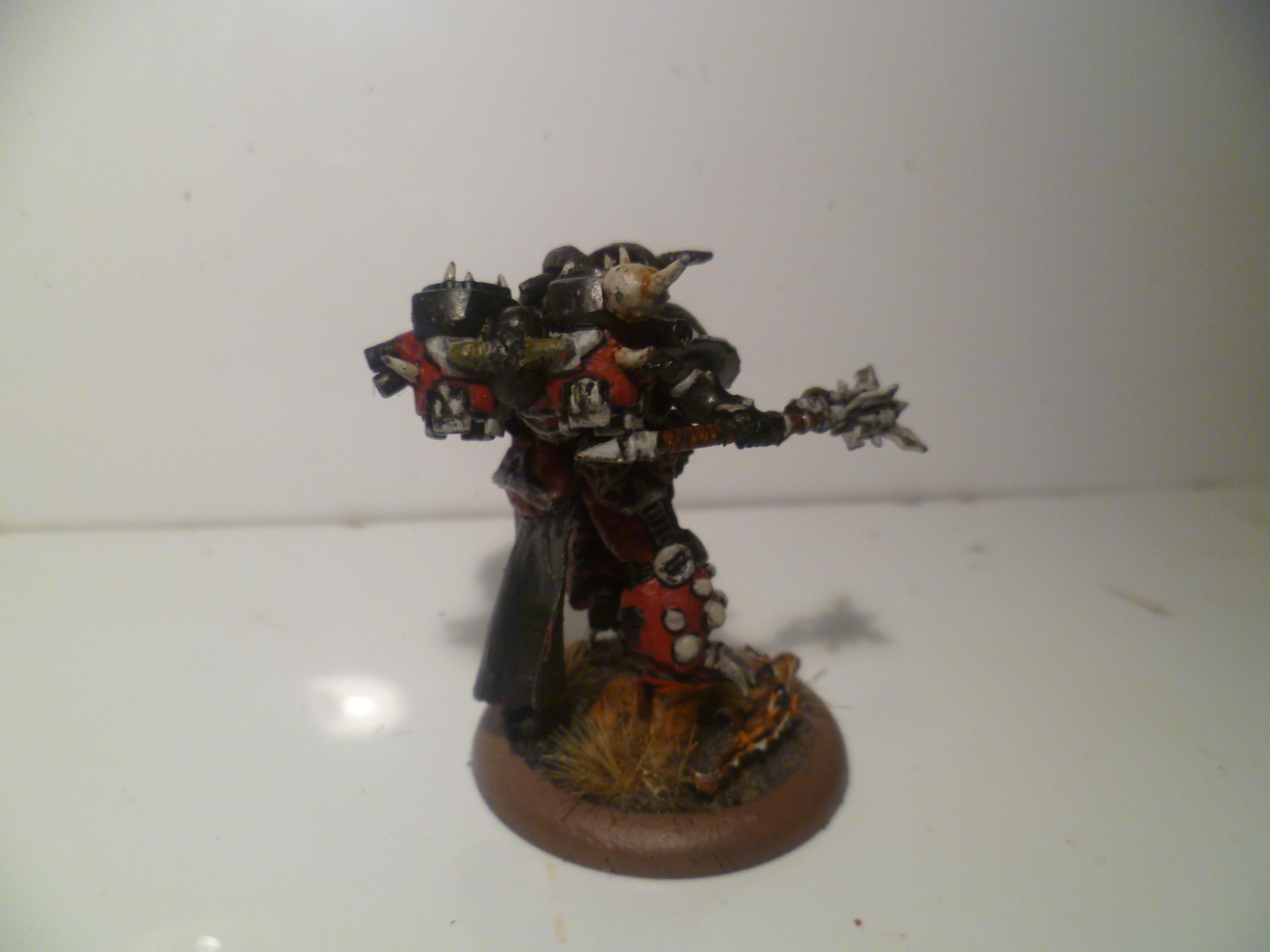Chaos Lord, Chaos Space Marines, Conversion, Raptors, True Scale, Warhammer 40,000