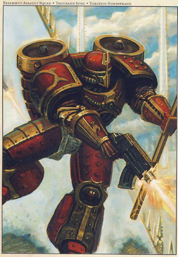 Thousand Sons Assault Marine reference