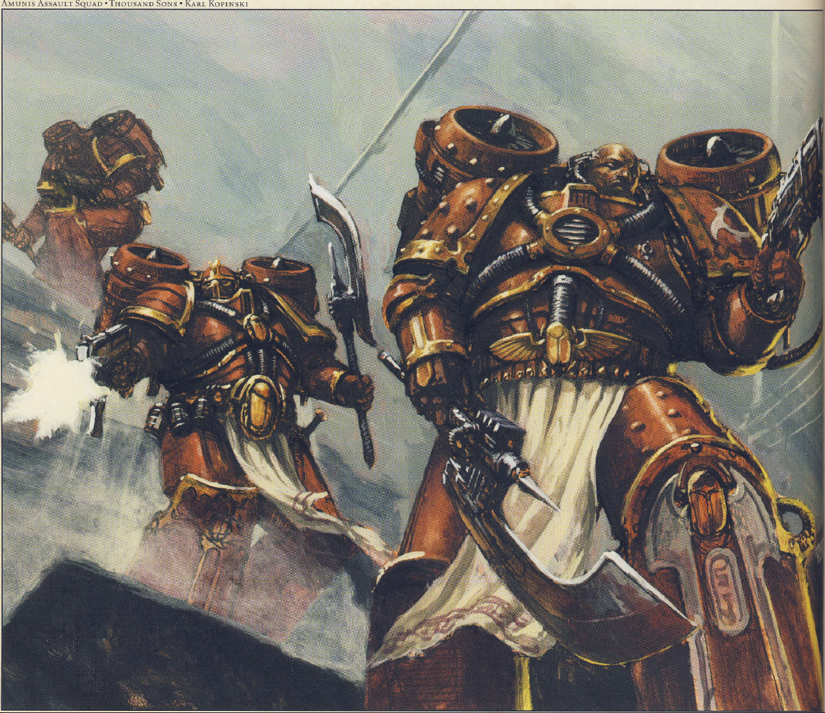 Thousand Sons Assault Marine reference