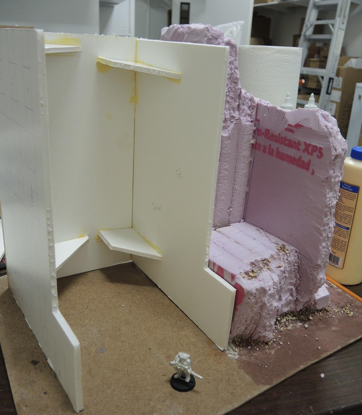 Commission, Crag, Custom, Mountains, Rocks, Scratch Build, Spire, Terrain, Waaazag, Work In Progress