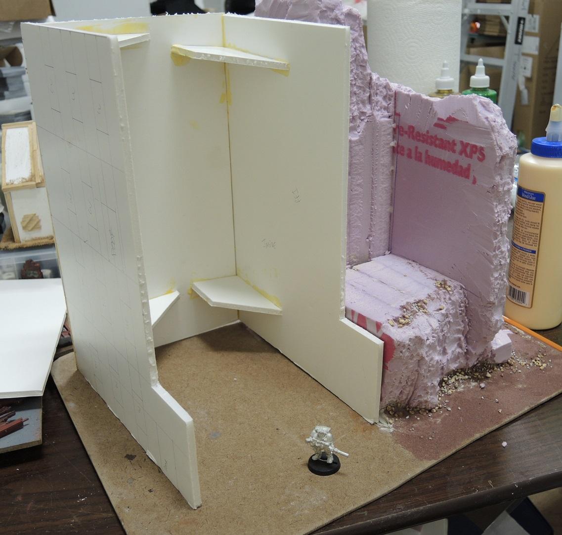 Commission, Crag, Custom, Mountains, Rocks, Scratch Build, Spire, Terrain, Waaazag, Work In Progress