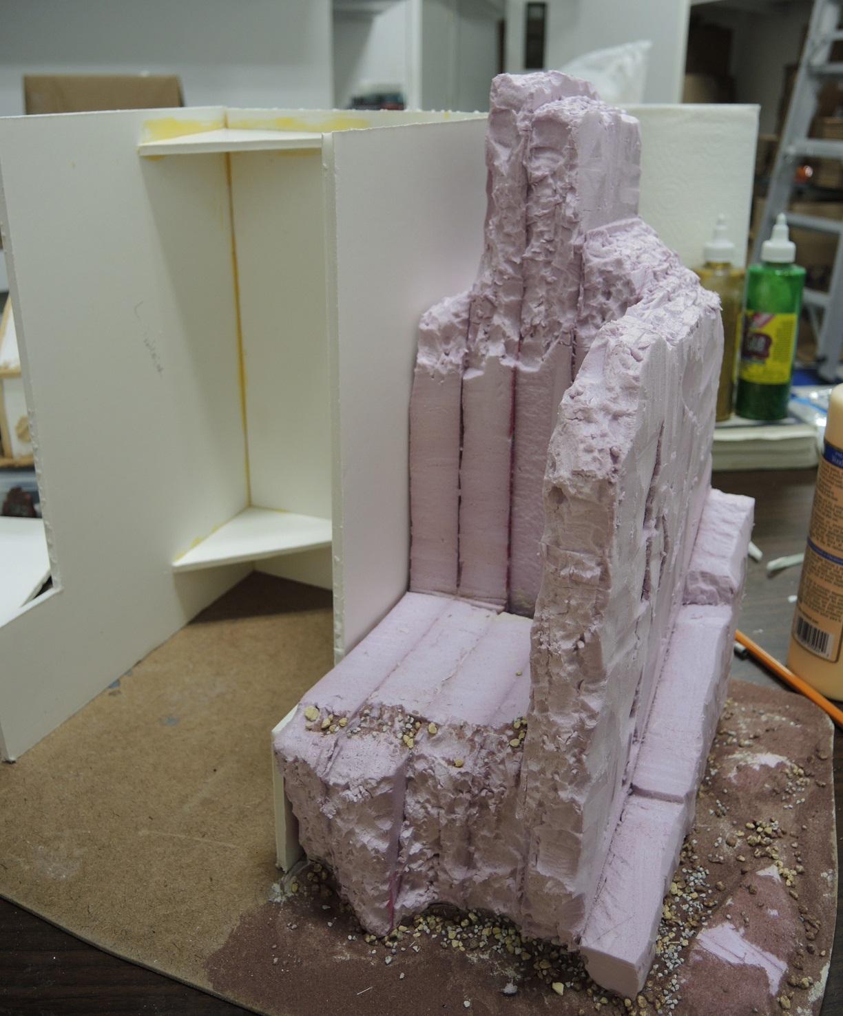 Commission, Crag, Custom, Mountains, Rocks, Scratch Build, Spire, Terrain, Waaazag, Work In Progress